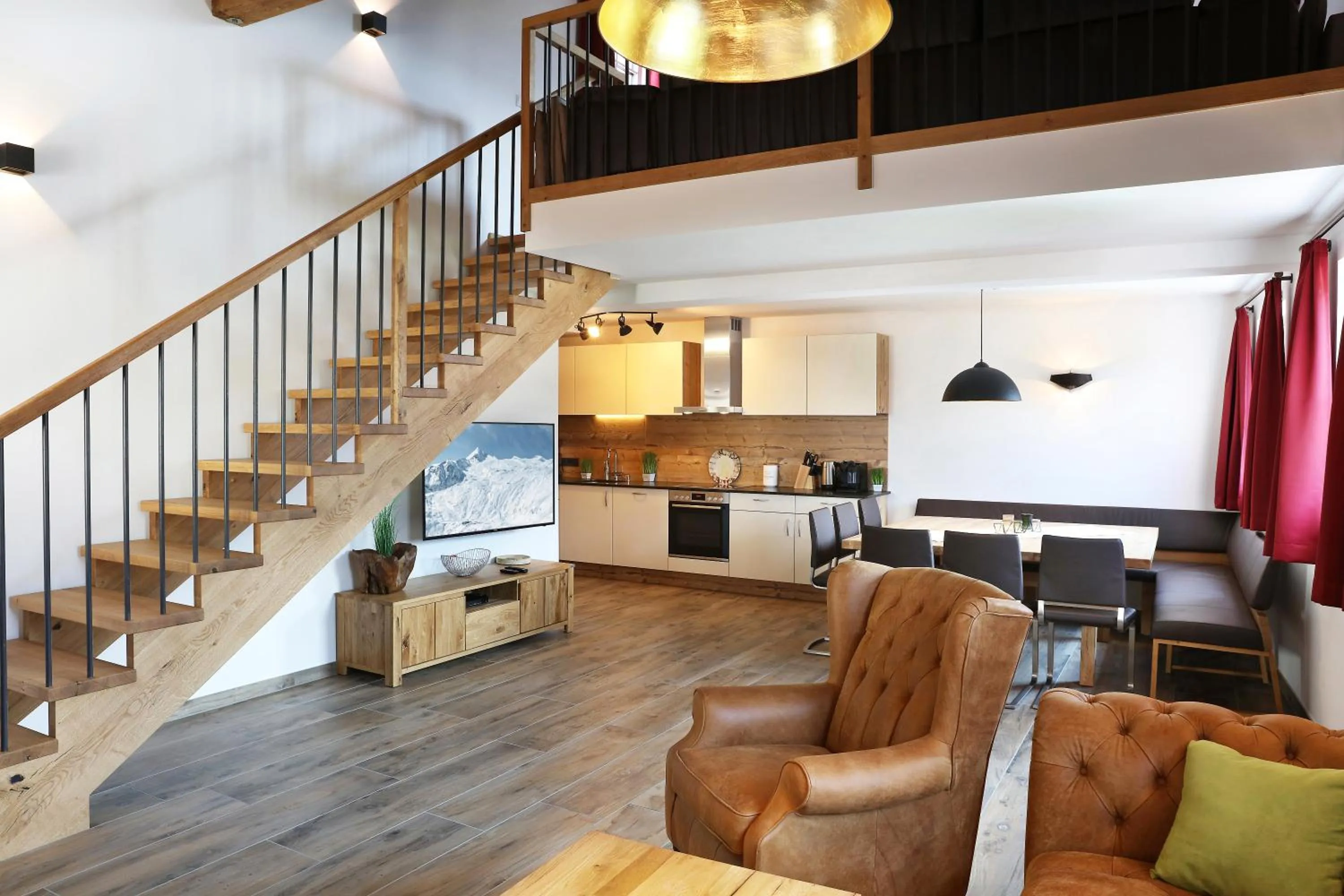 Kitchen or kitchenette in Tauernsuites Mitterwirt by ALPS RESORTS