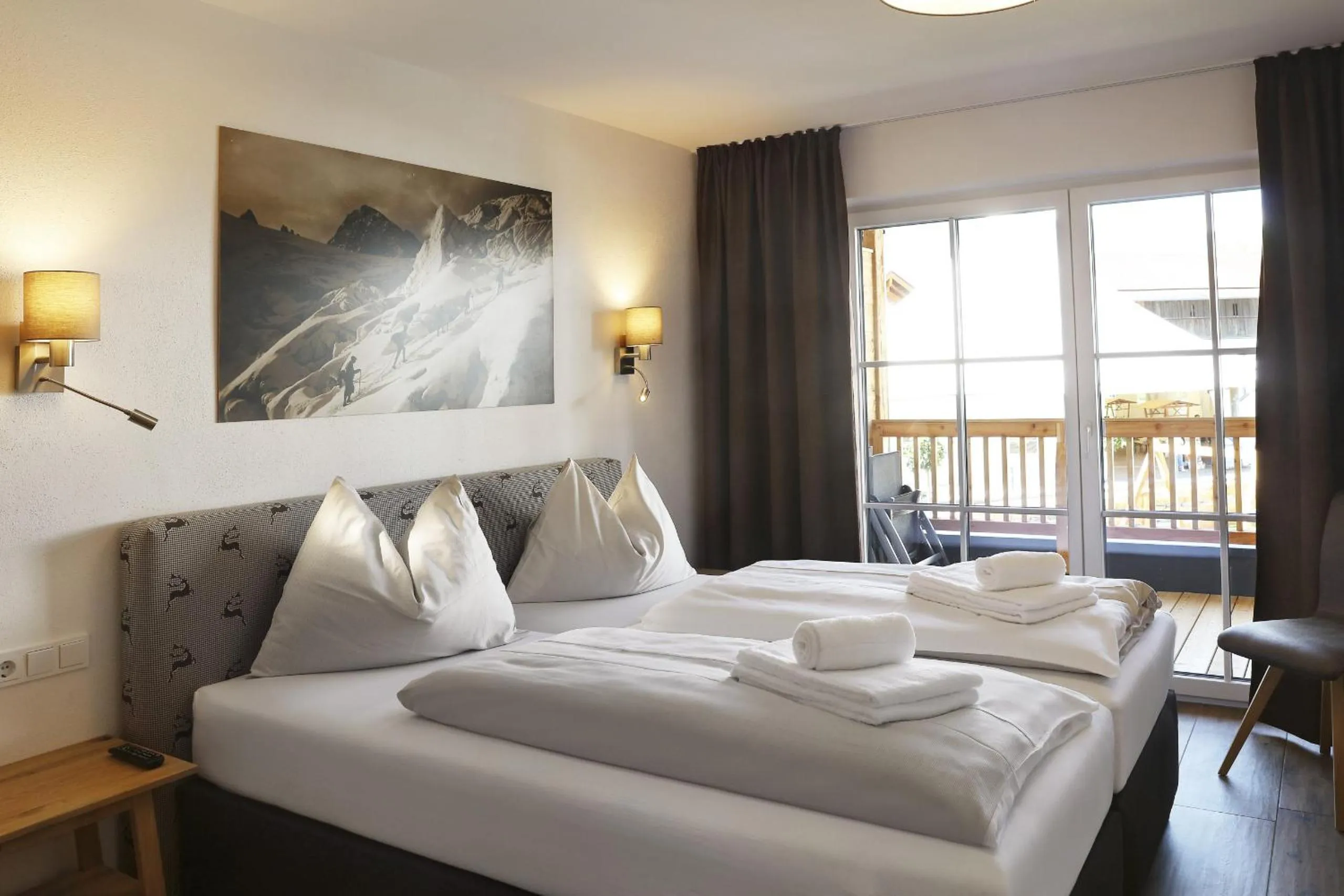 Bed in Tauernsuites Mitterwirt by ALPS RESORTS