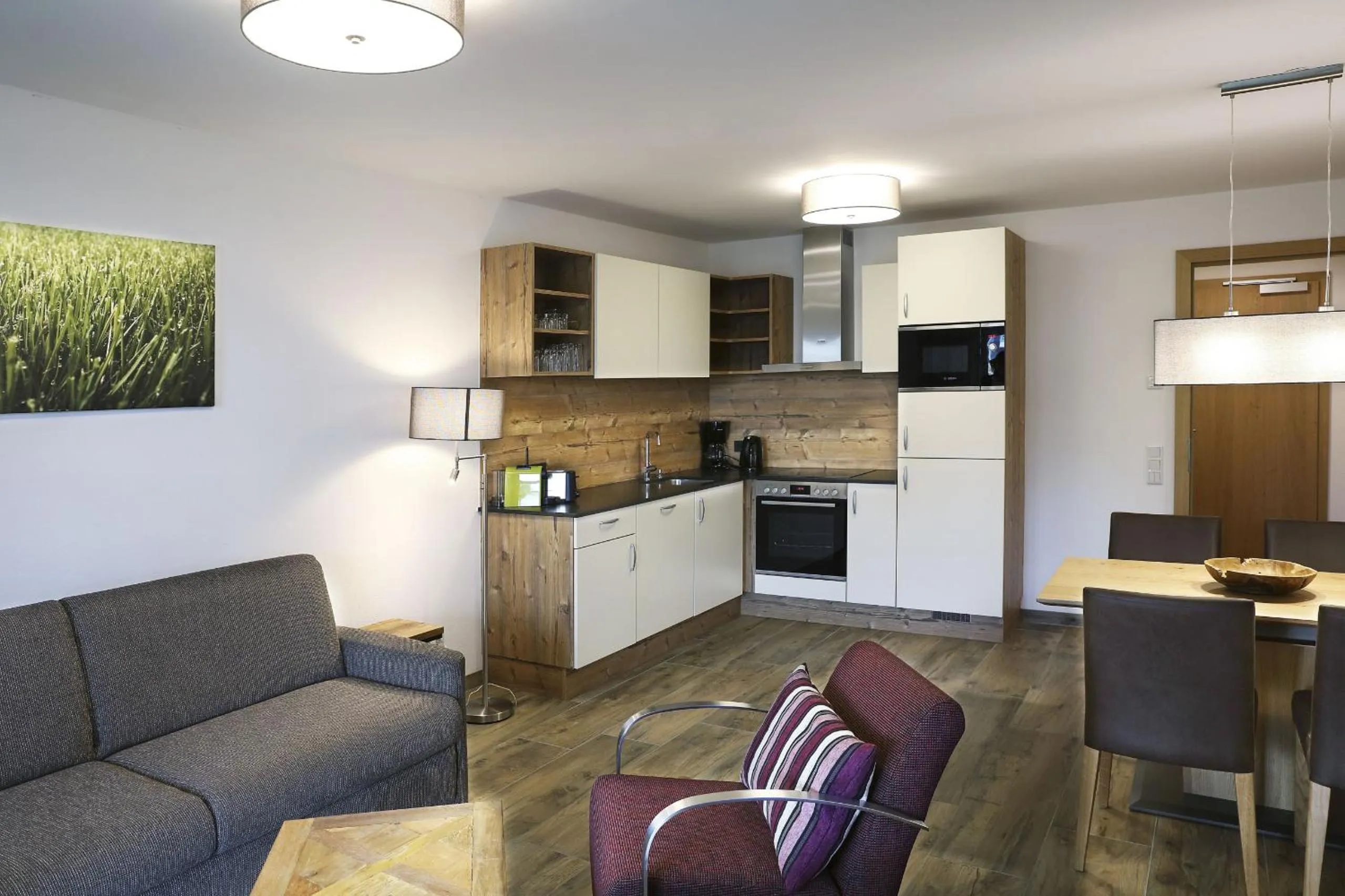 Kitchen or kitchenette in Tauernsuites Mitterwirt by ALPS RESORTS