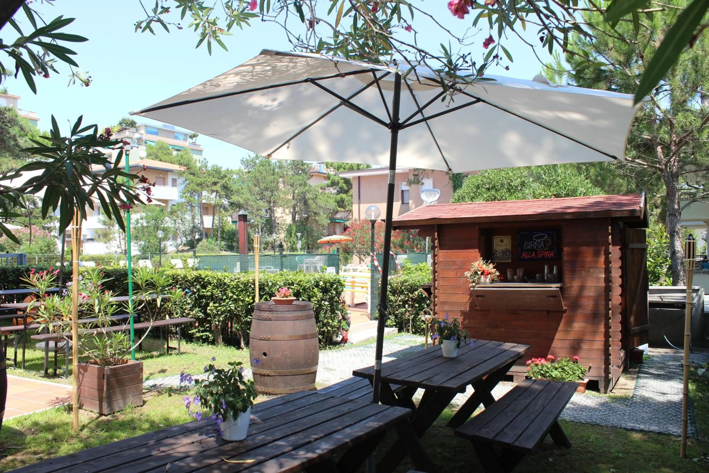 Garden in Hotel Eden