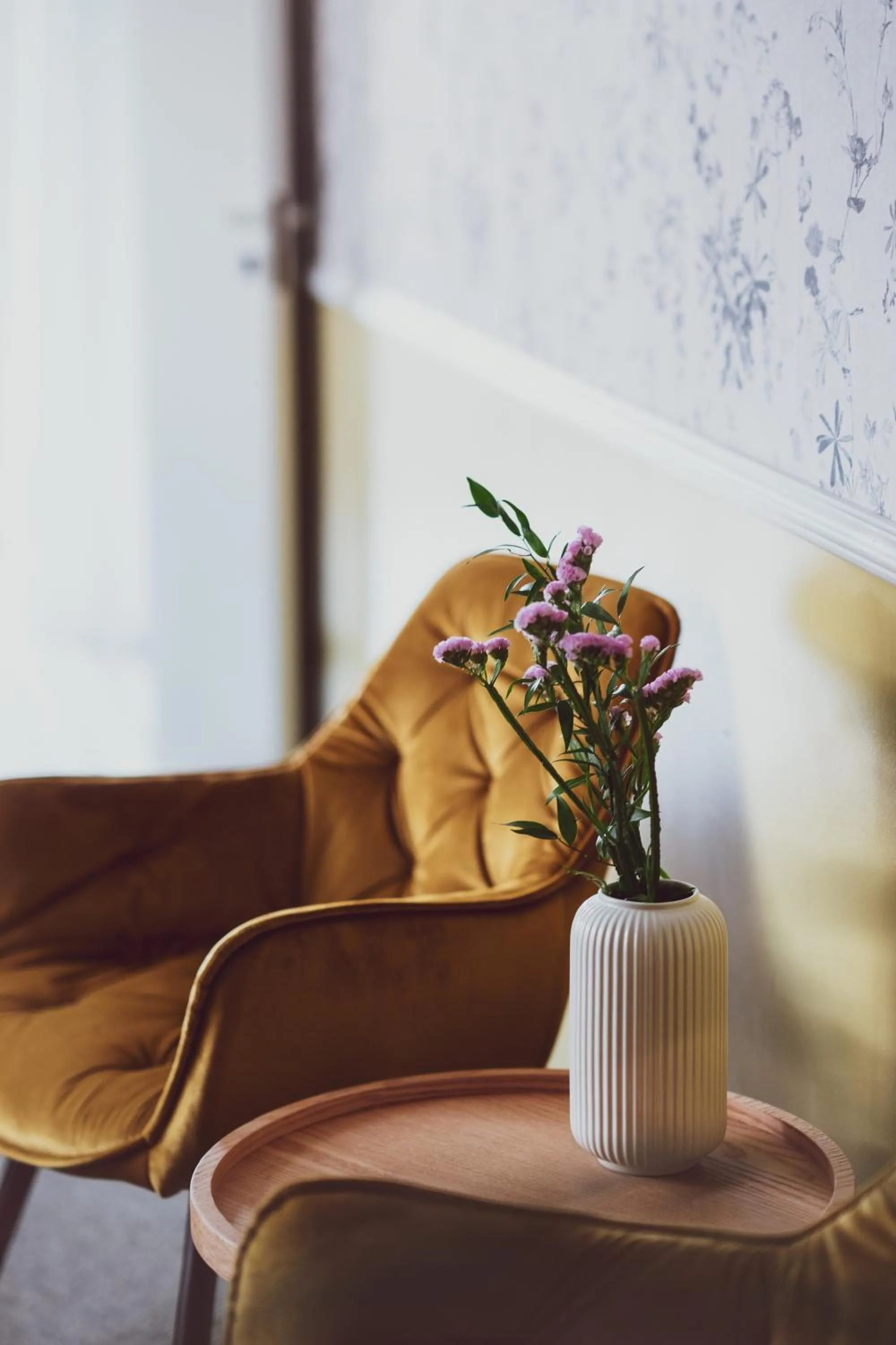 Seating area in Vanalinna Boutique Hotel