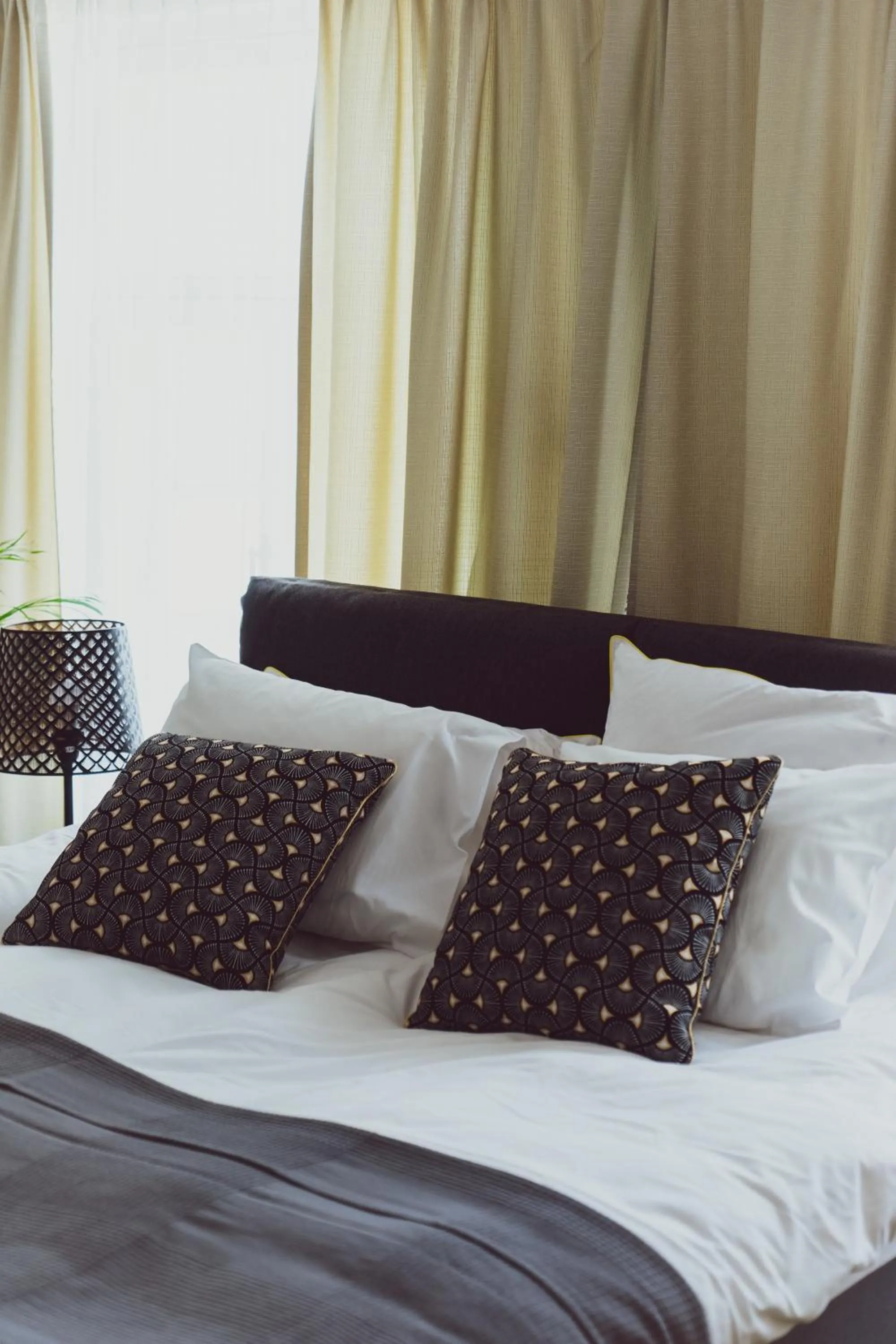 Bed in Vanalinna Boutique Hotel