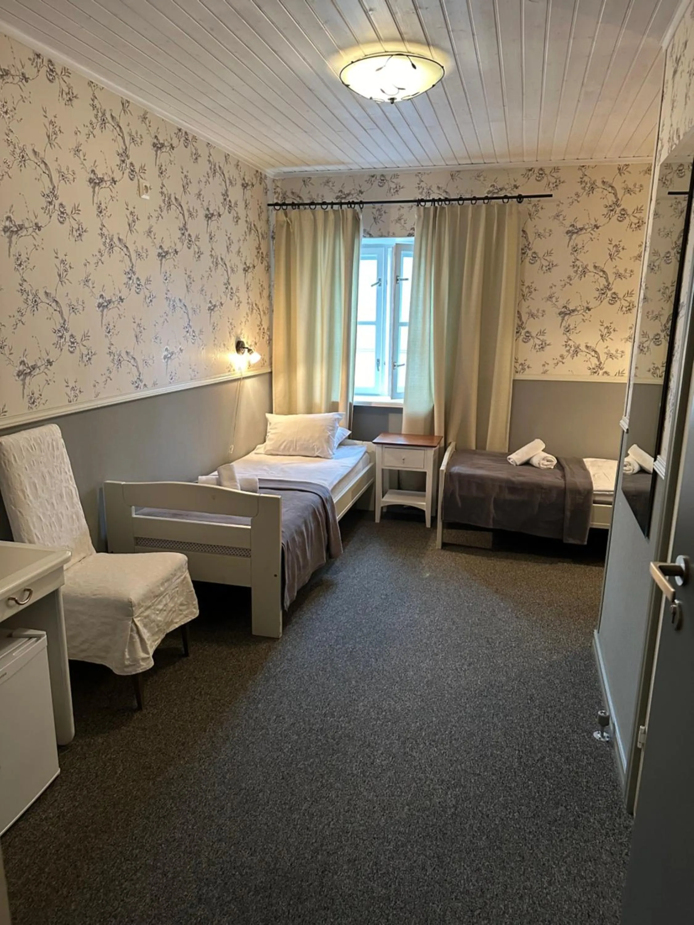 Bed in Vanalinna Boutique Hotel