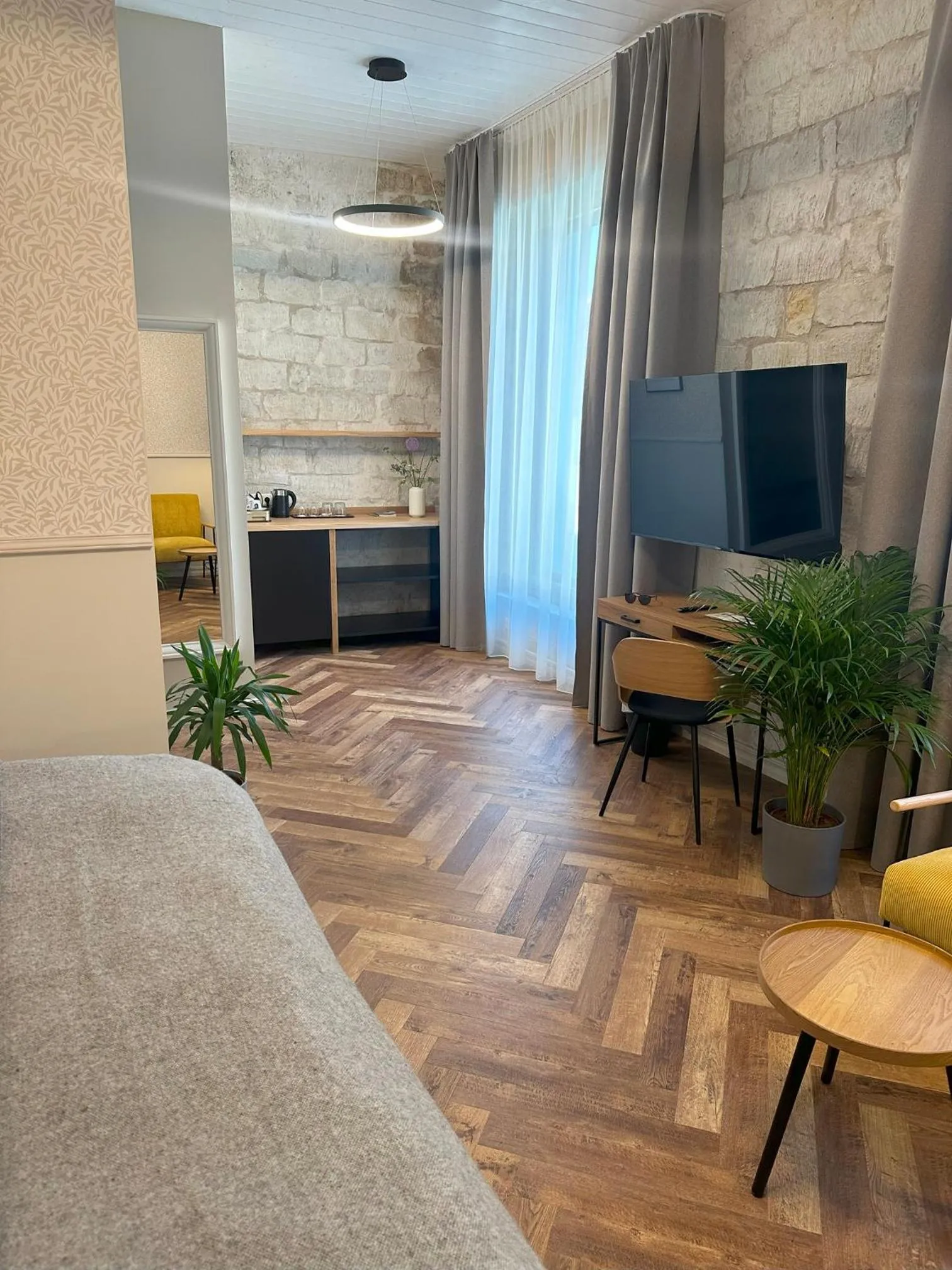 Bedroom in Vanalinna Boutique Hotel