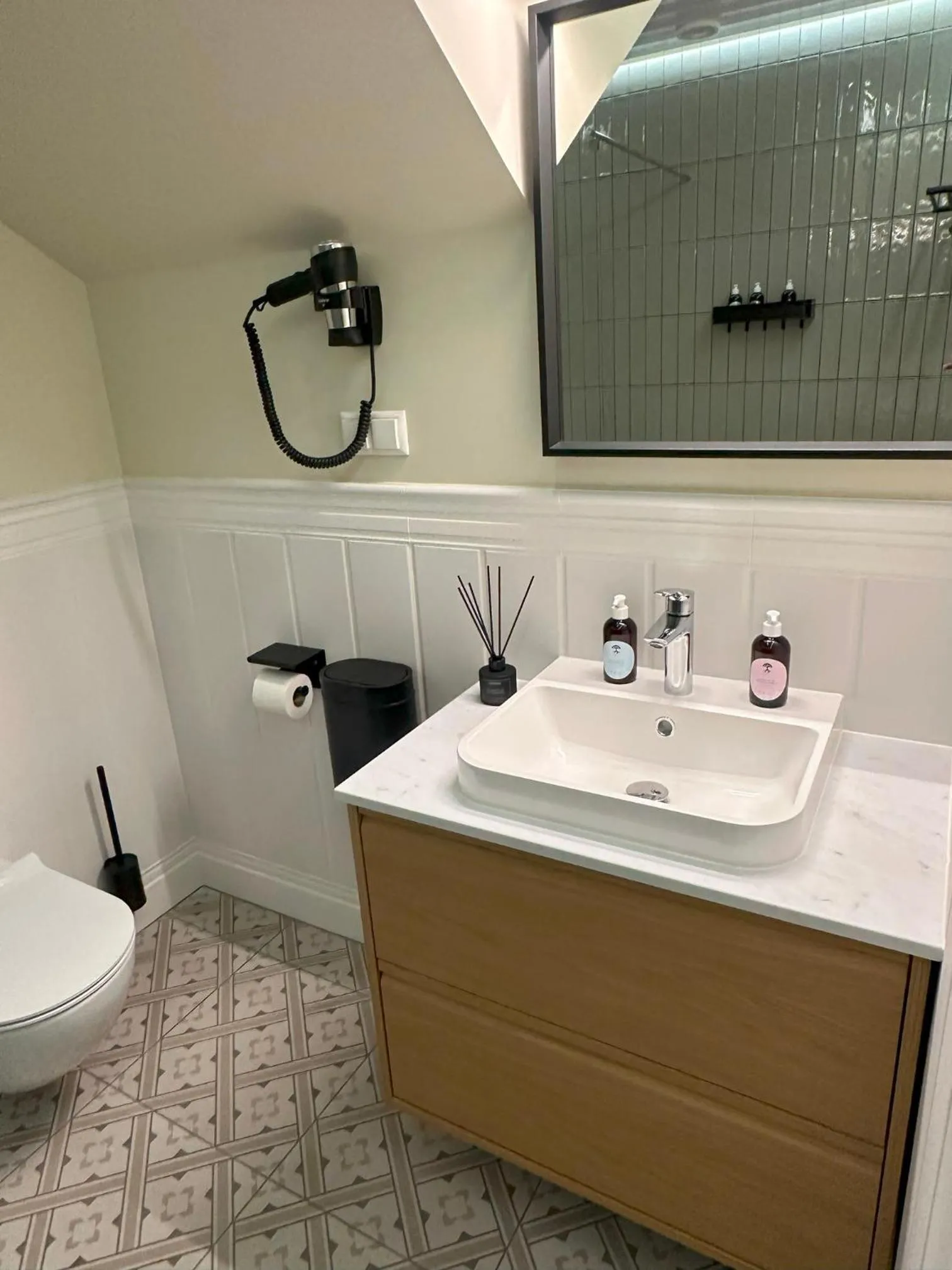 Toilet in Vanalinna Boutique Hotel