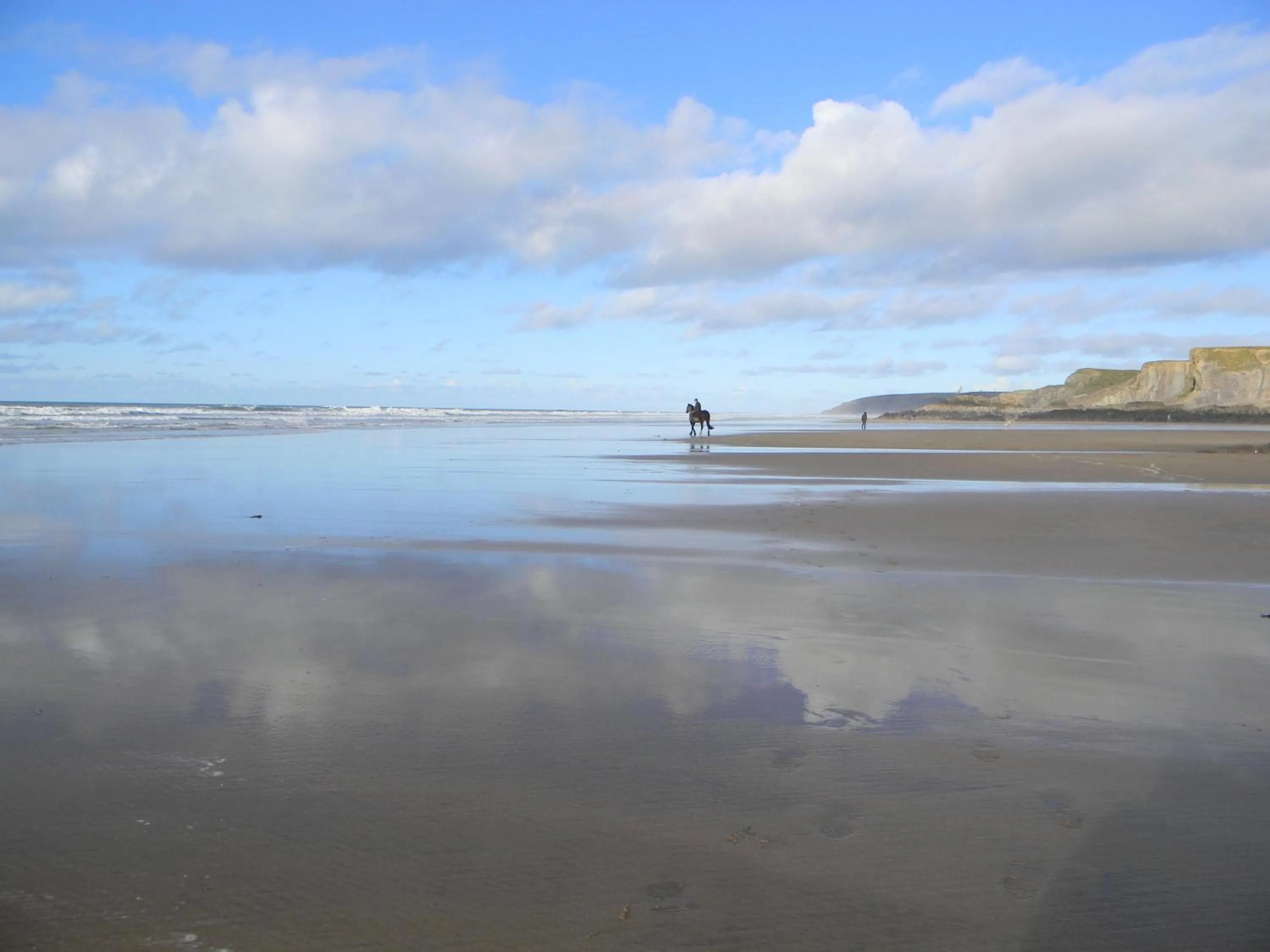 Beach in Stratton Gardens