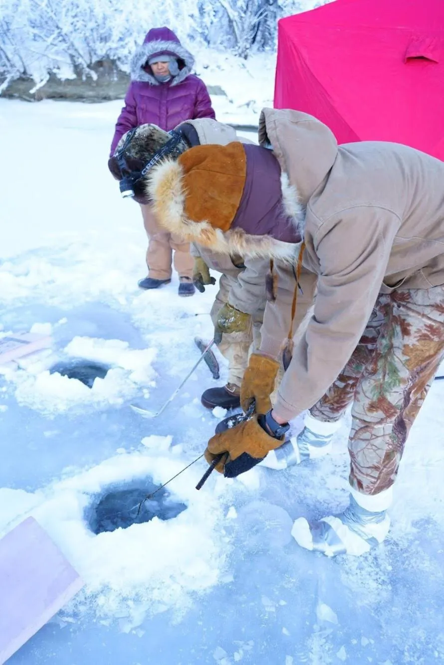 Alaska Log Cabins on the Pond
