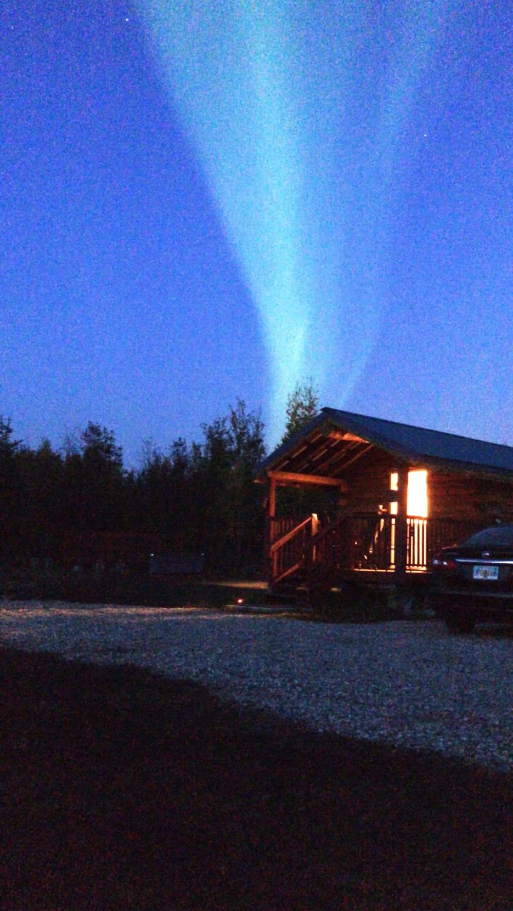 Alaska Log Cabins on the Pond