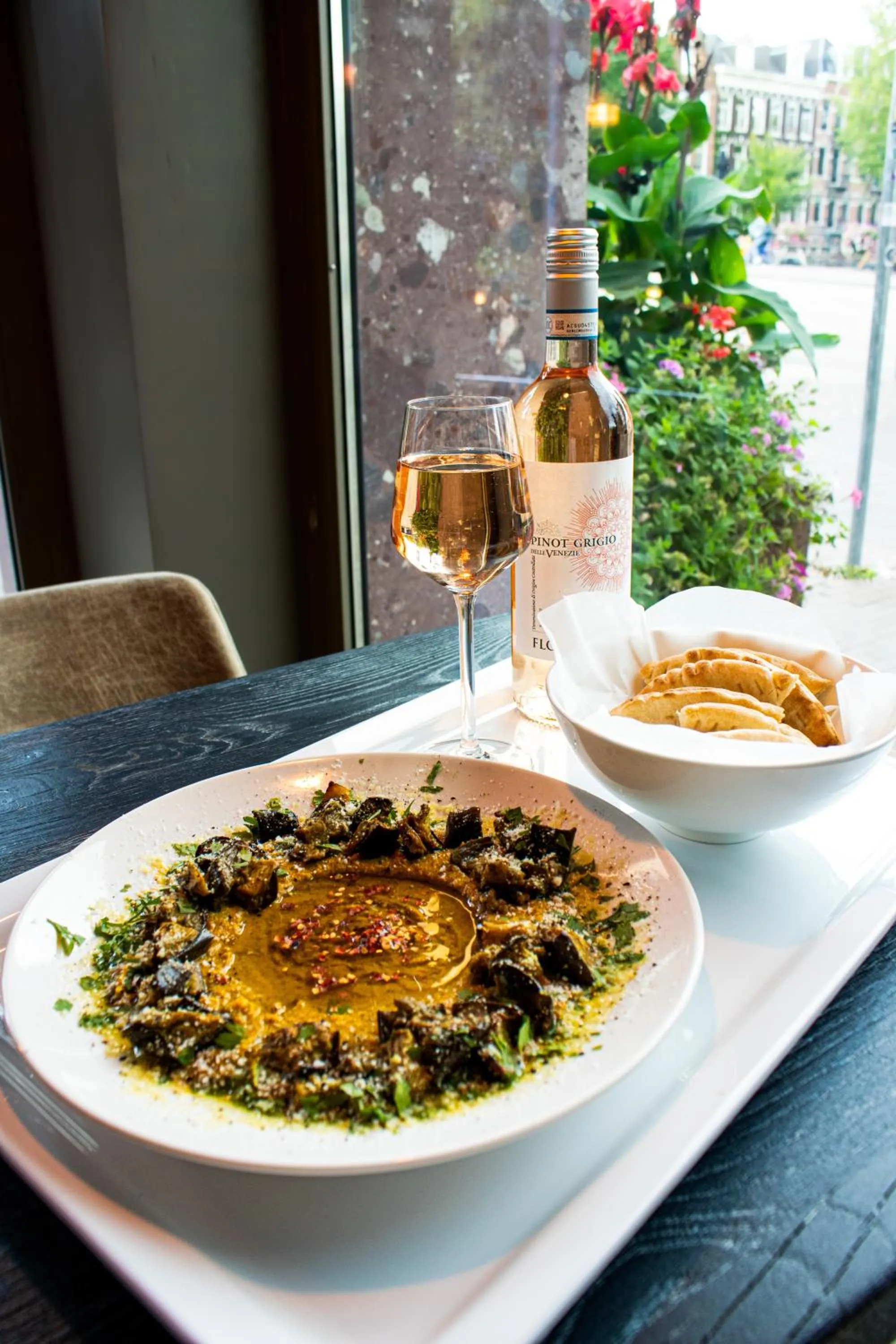 Lunch in Grand Hotel Downtown