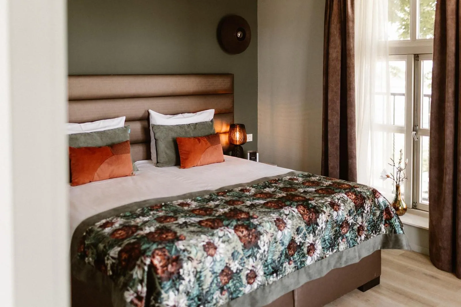 Bed in Hotel Restaurant Belvédère