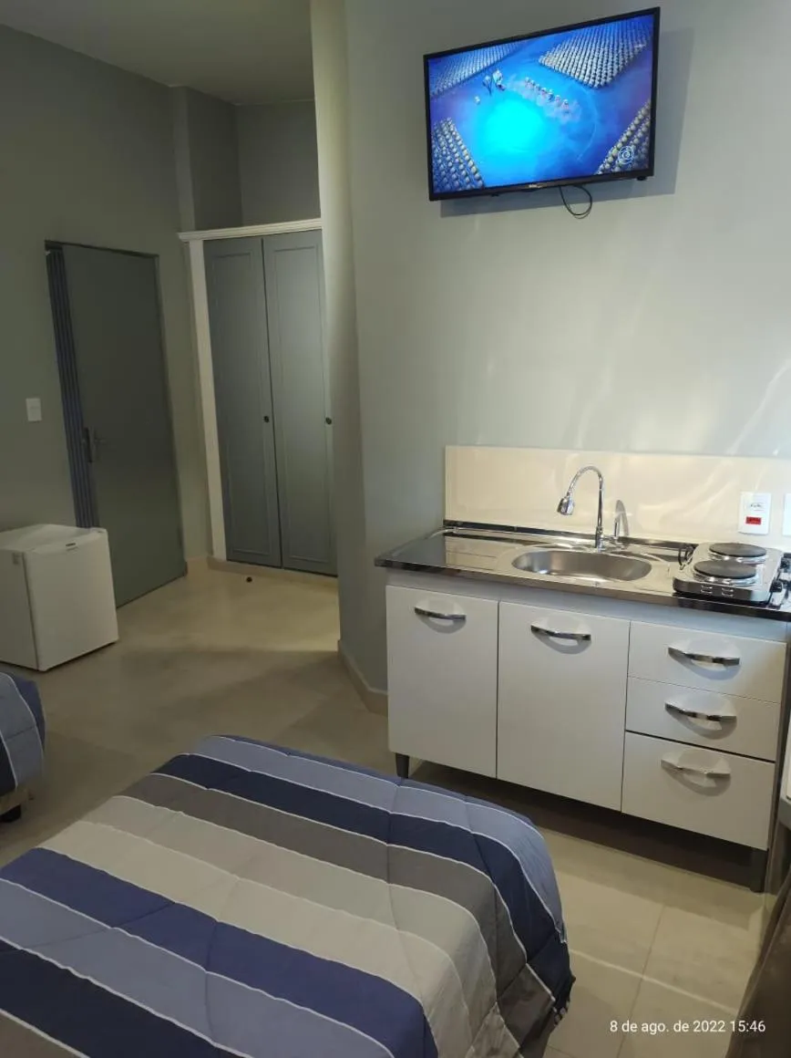 Bed in Hotel Casa Amarela