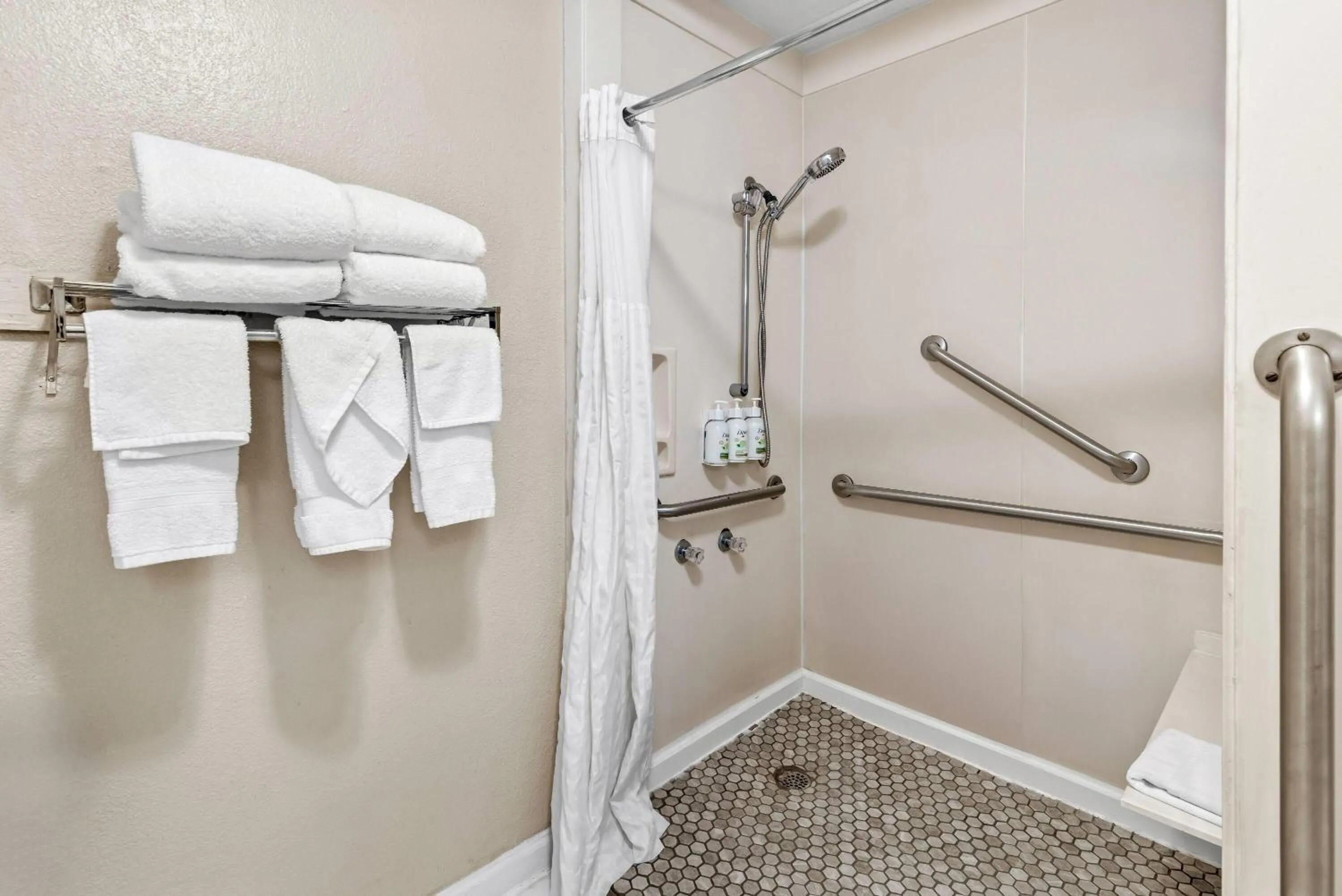 Shower in Baymont by Wyndham Port Arthur - Groves Area