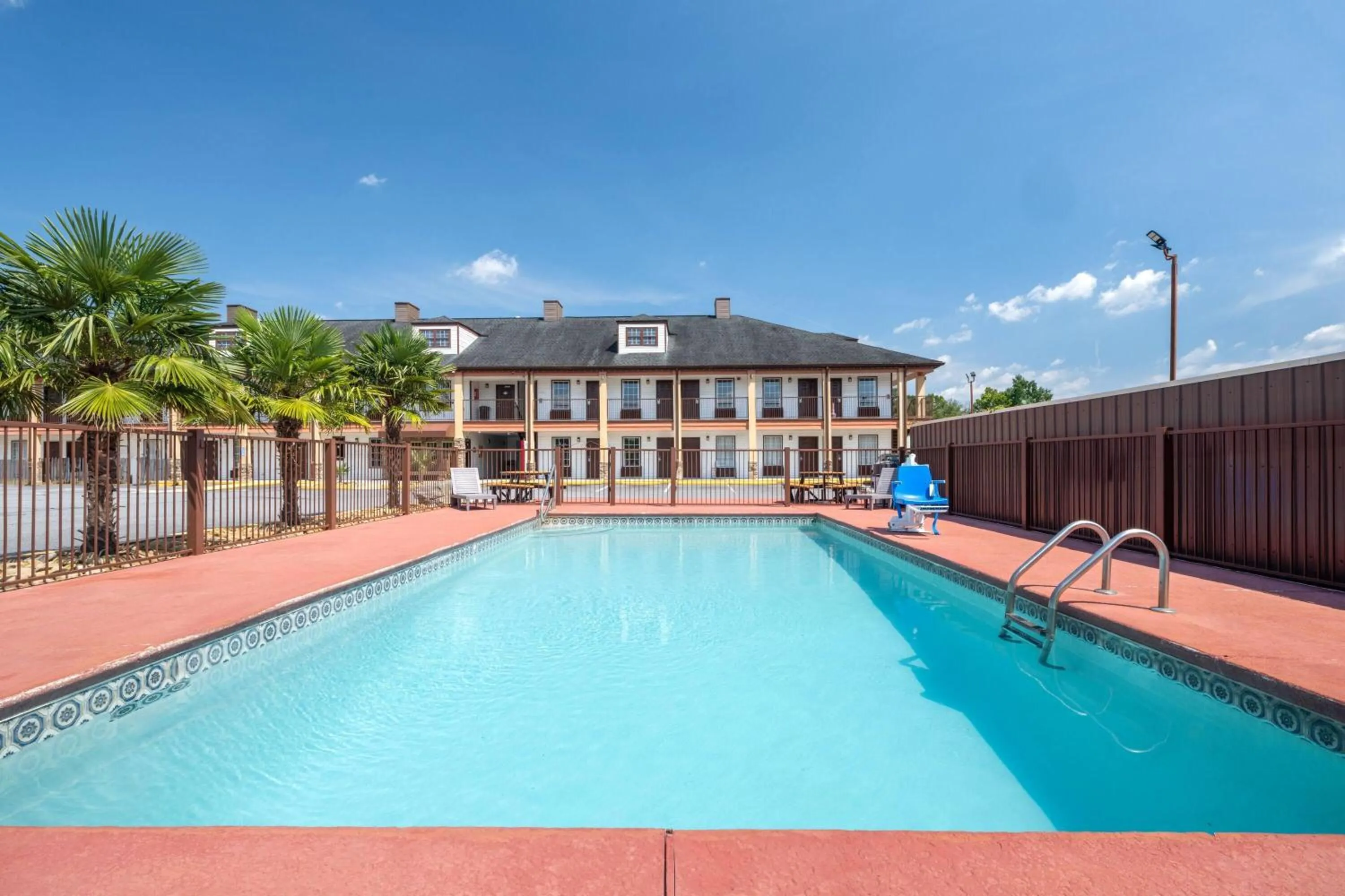 Swimming pool in Baymont by Wyndham Commerce GA Near Tanger Outlets Mall