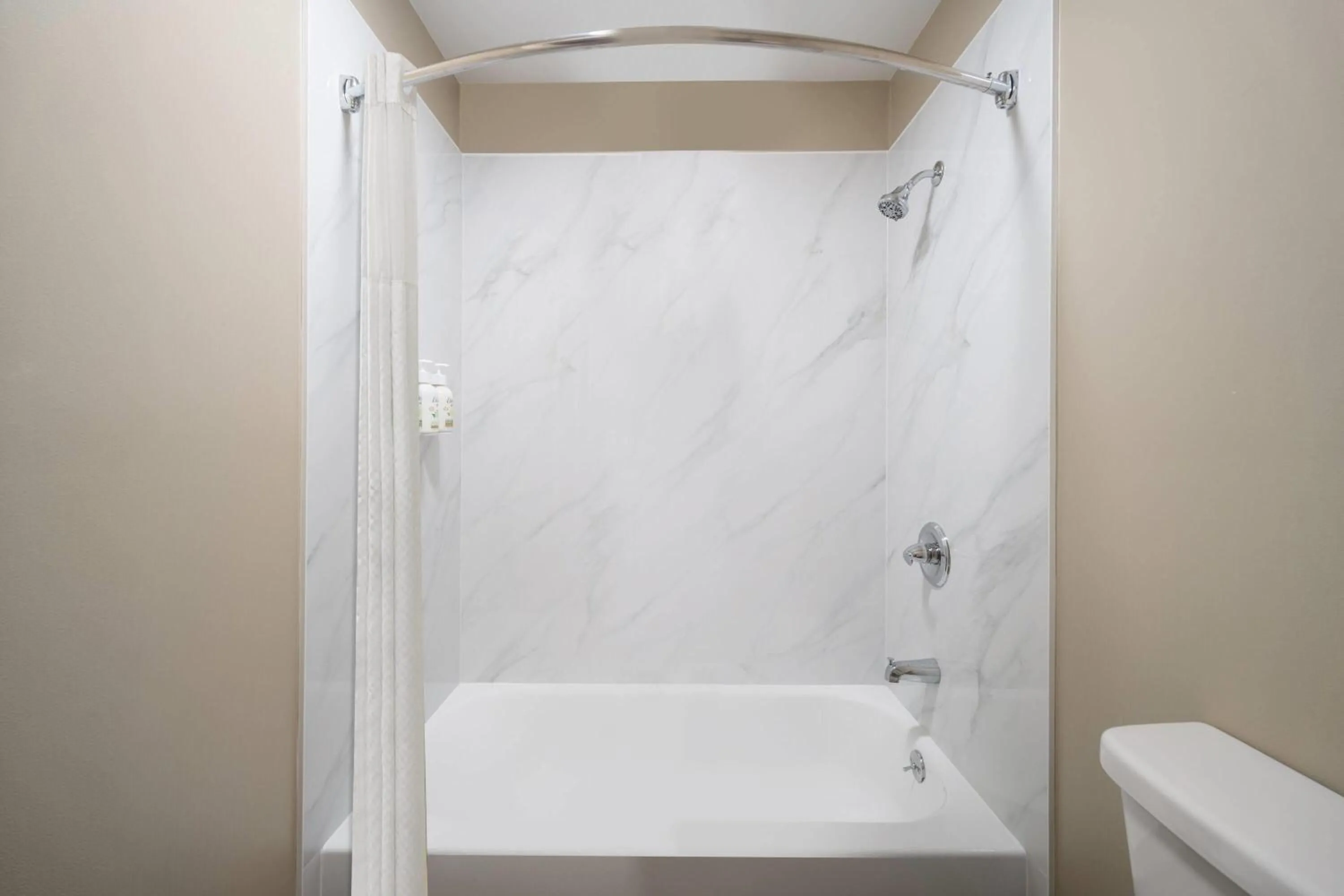 Bathroom in Baymont by Wyndham Commerce GA Near Tanger Outlets Mall