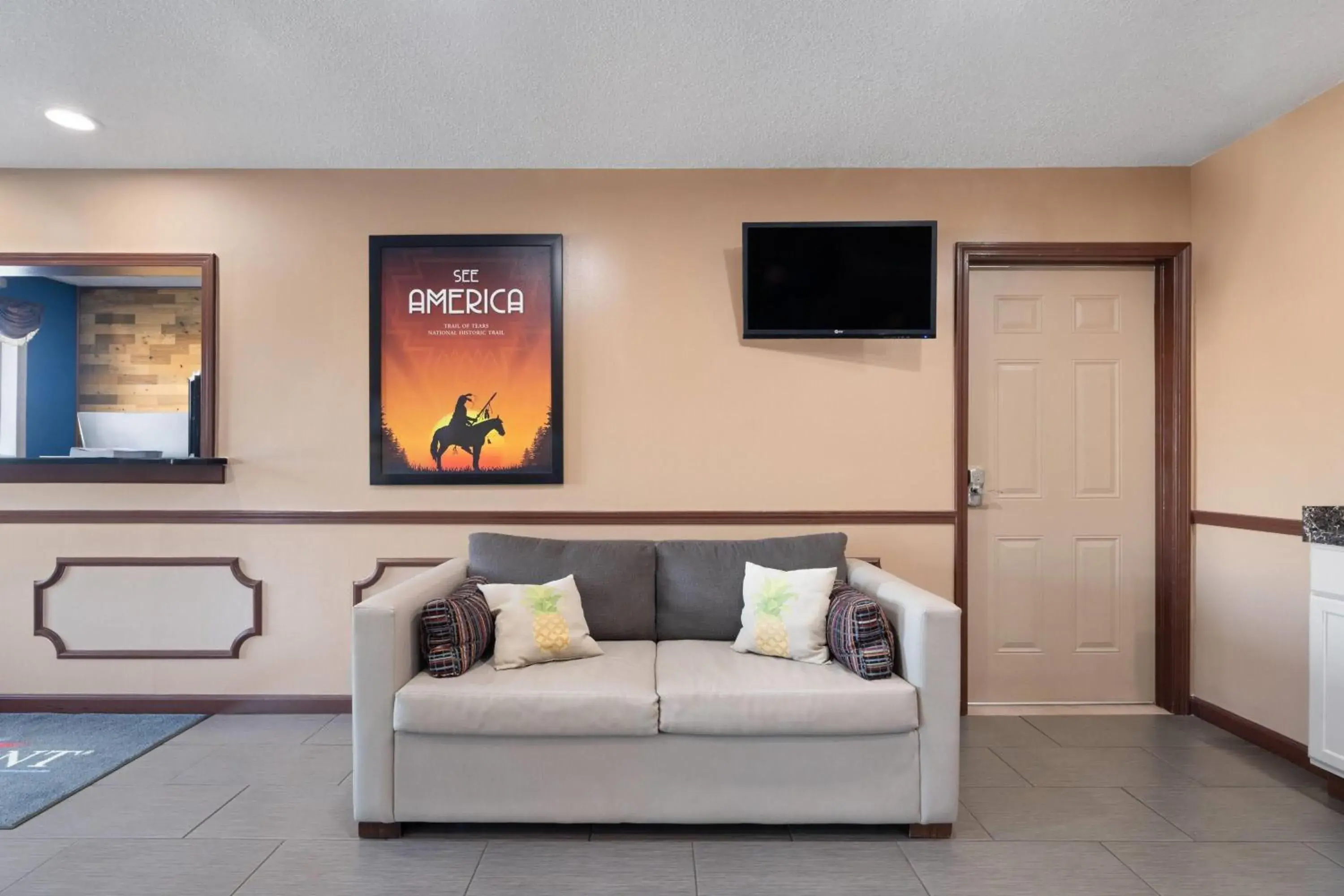 Lobby or reception in Baymont by Wyndham Commerce GA Near Tanger Outlets Mall Lobby or reception in Baymont by Wyndham Commerce GA Near Tanger Outlets Mall