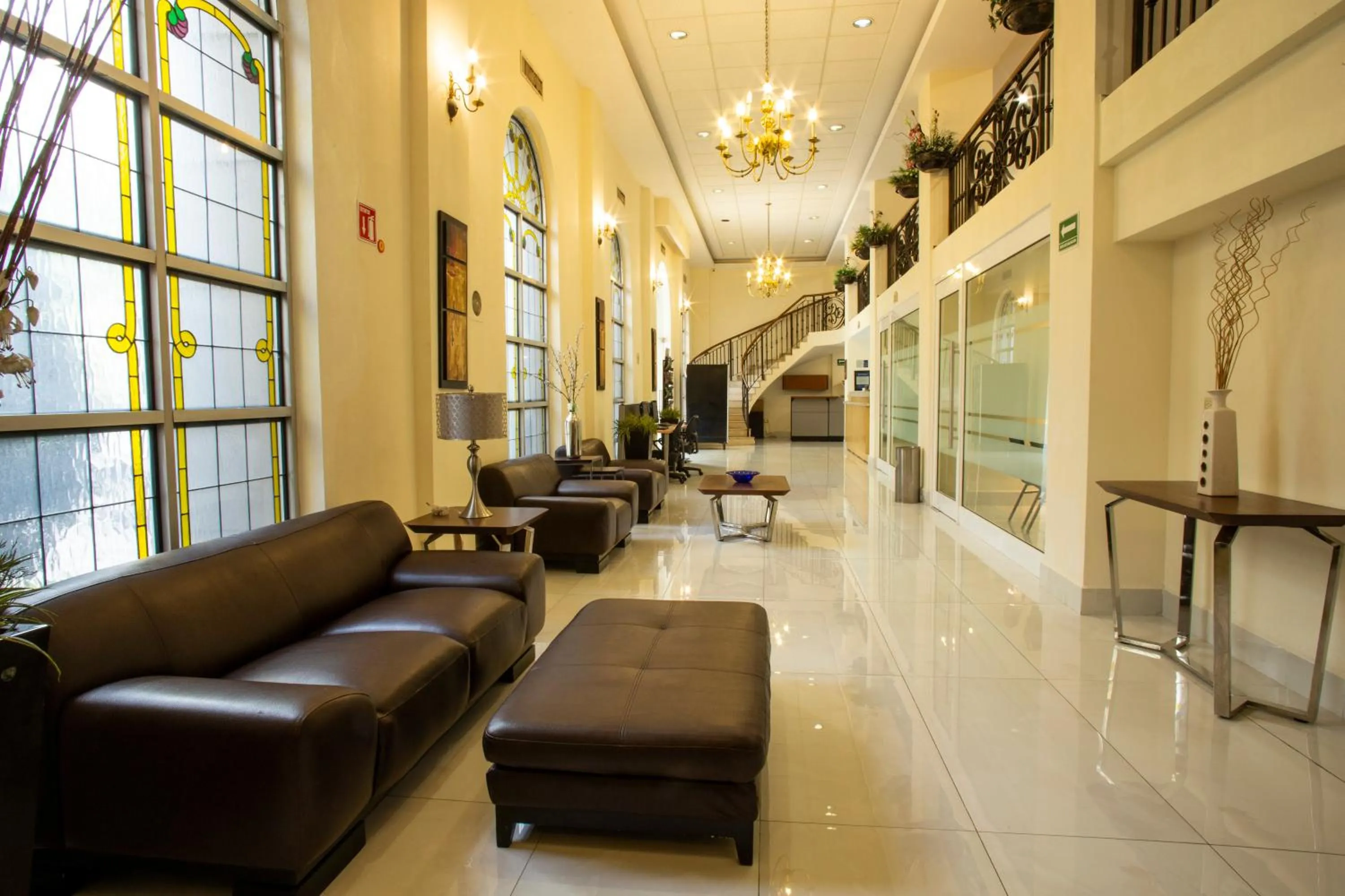 Lobby or reception in Best Western Centro Monterrey