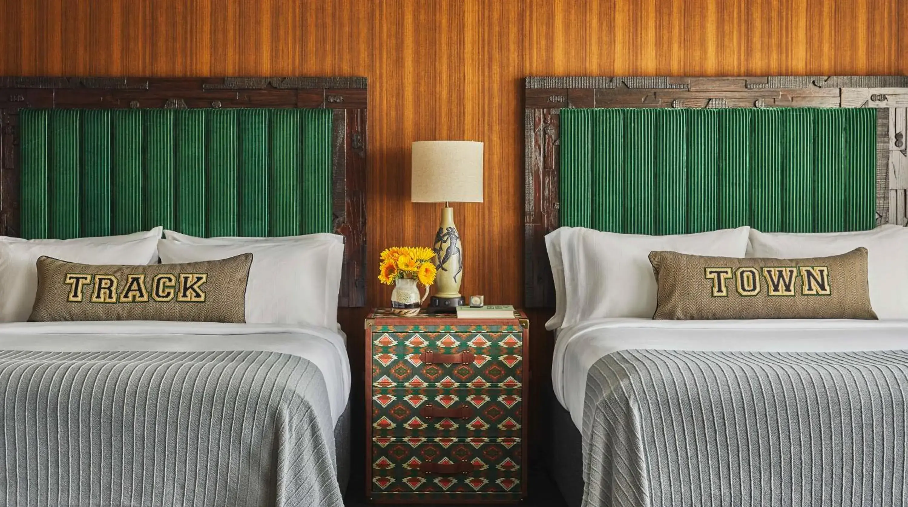 Graduate Queen Room with Two Queen Beds in Graduate by Hilton Eugene Graduate Queen Room with Two Queen Beds in Graduate by Hilton Eugene