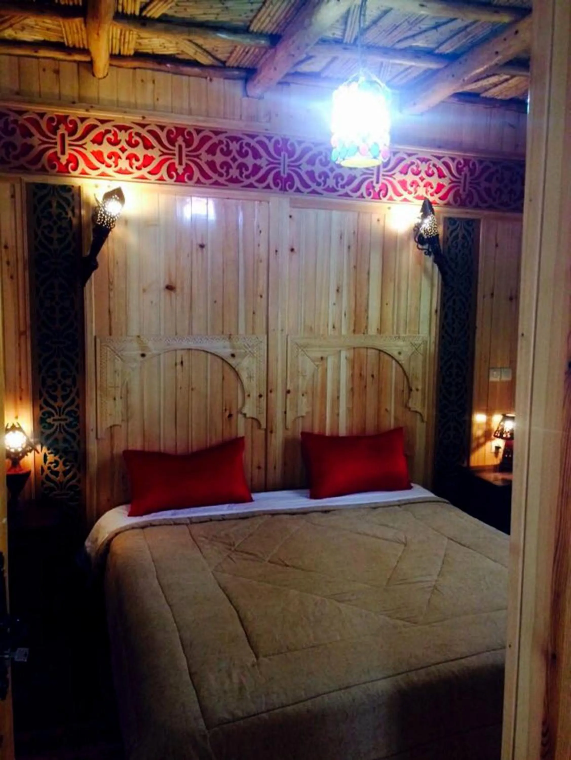 Bed in Gite Tizi Mizik