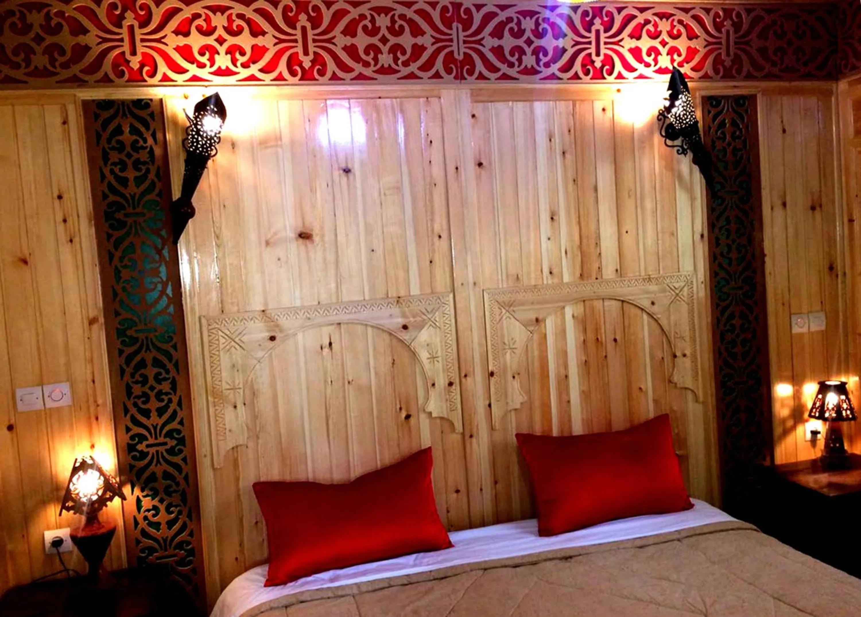 Bed in Gite Tizi Mizik