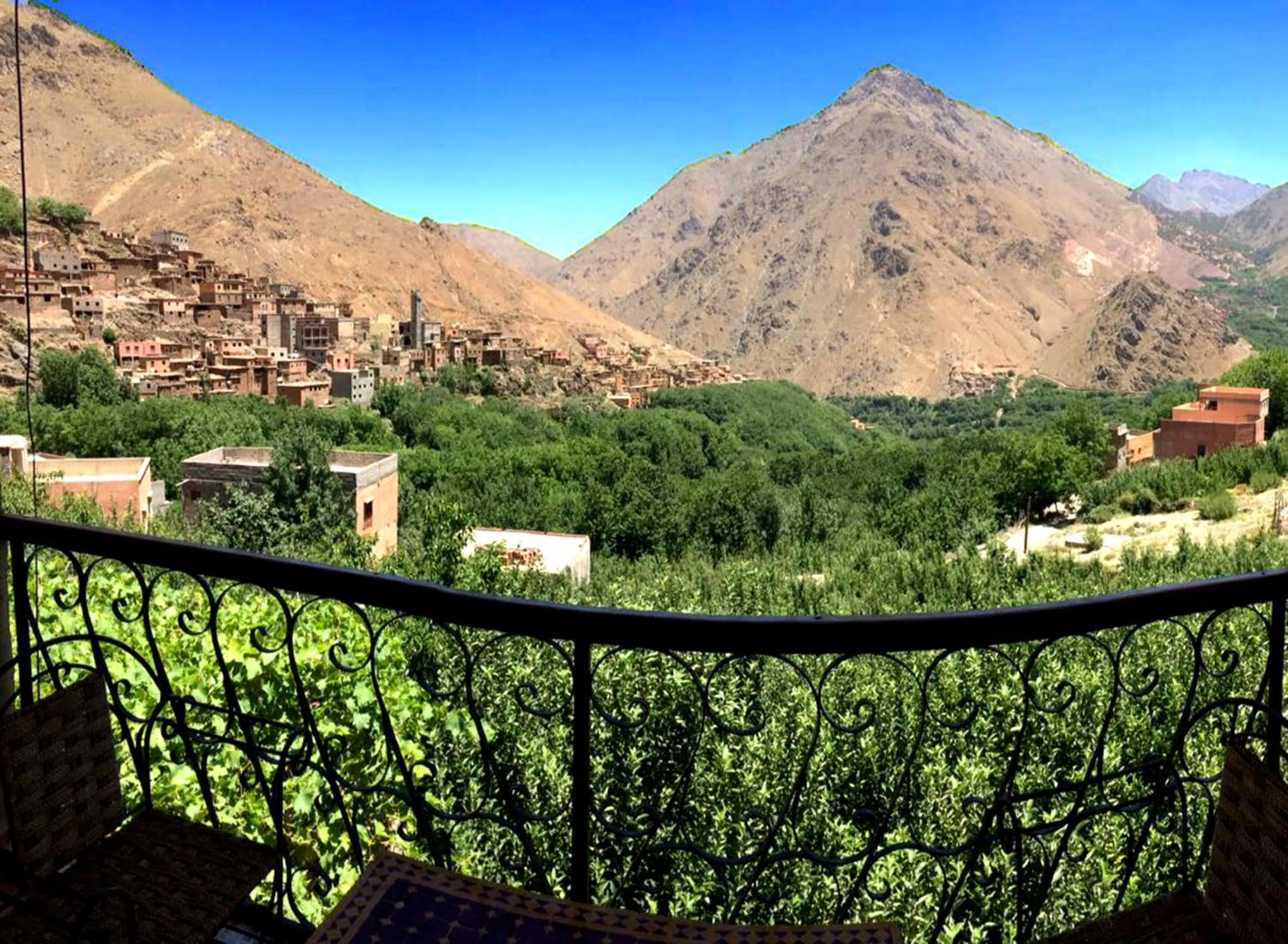 Natural landscape in Gite Tizi Mizik