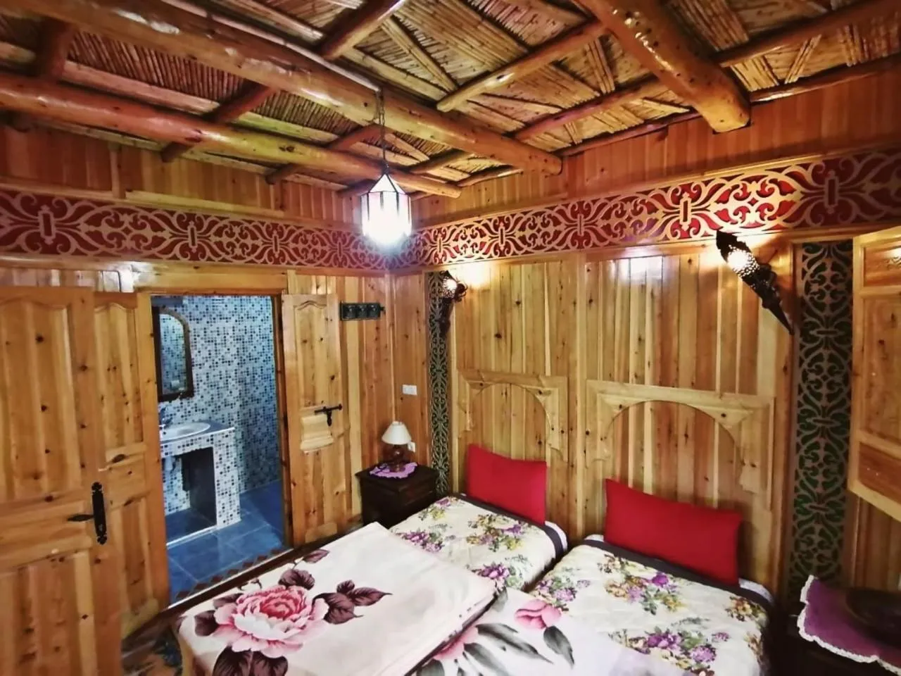 Bed in Gite Tizi Mizik