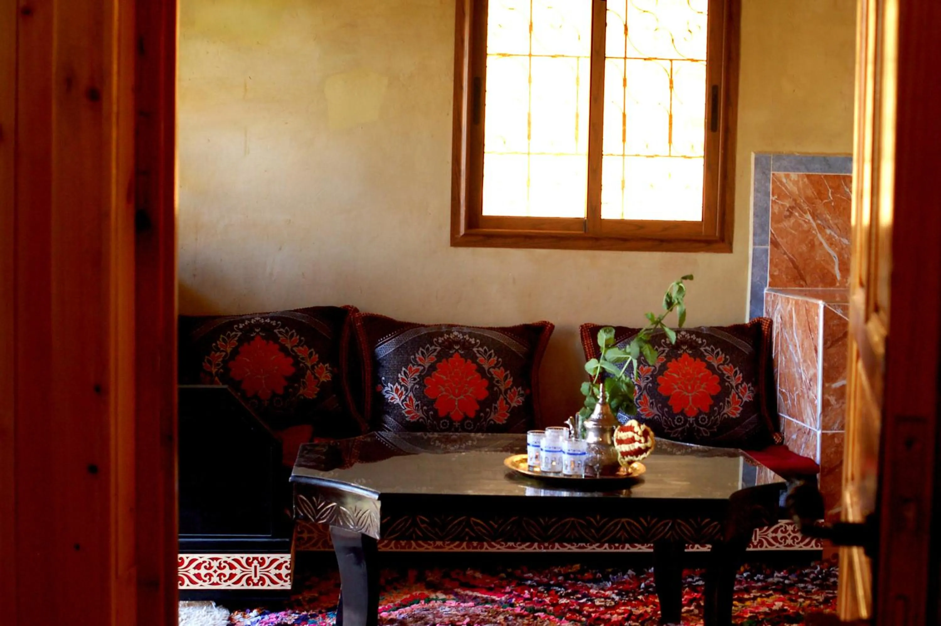 Seating area in Gite Tizi Mizik