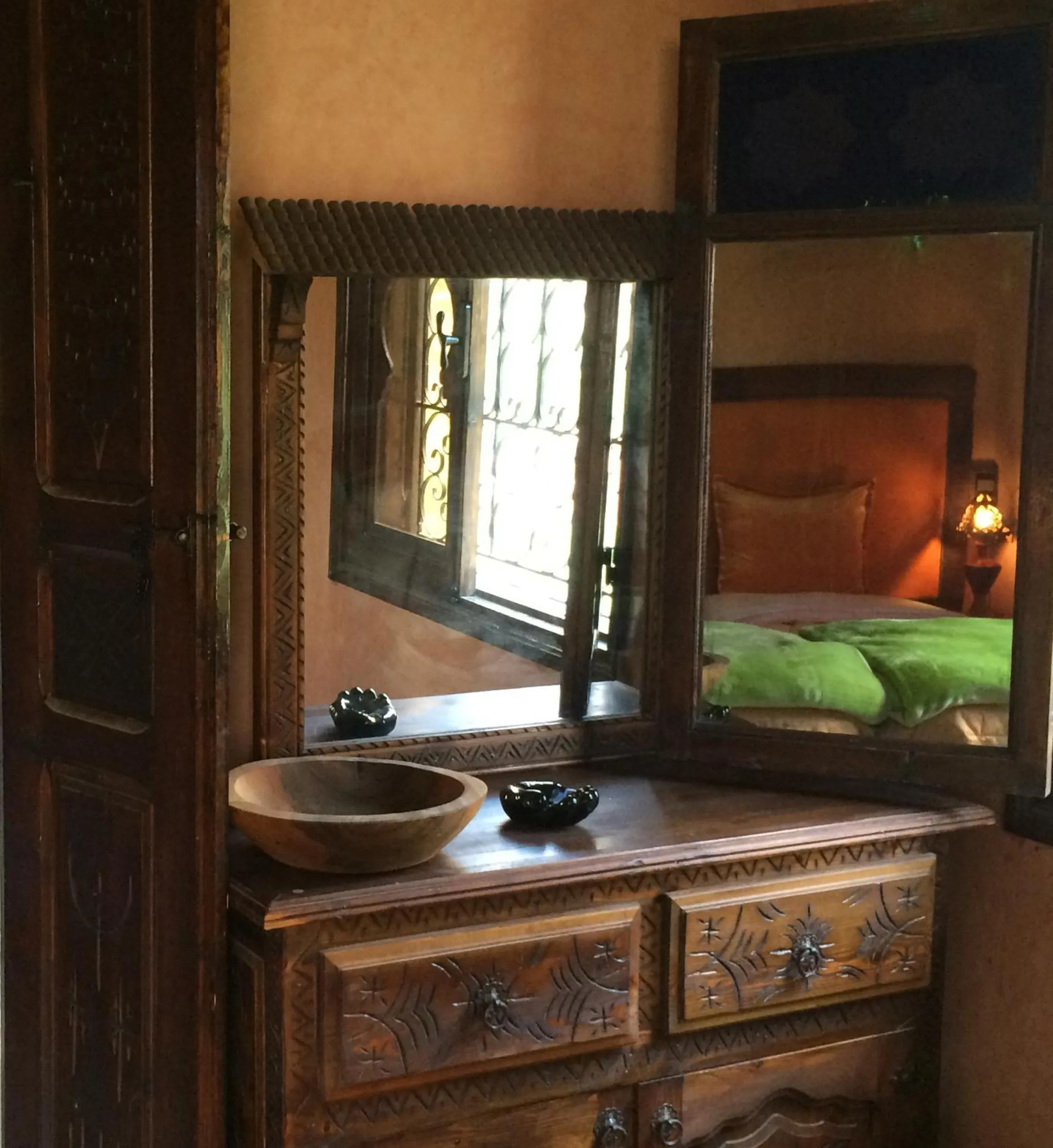 Decorative detail in Gite Tizi Mizik