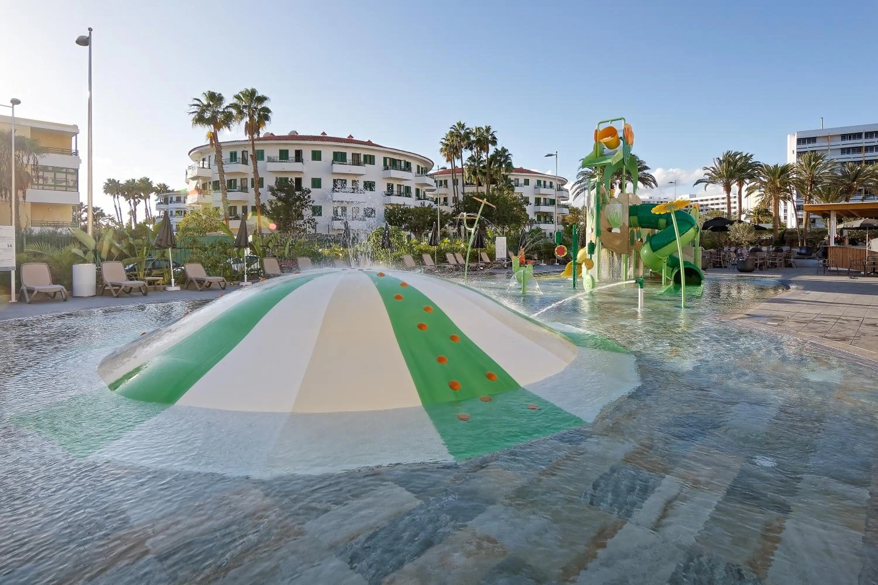 Aqua park in Ura Jardín Del Atlántico