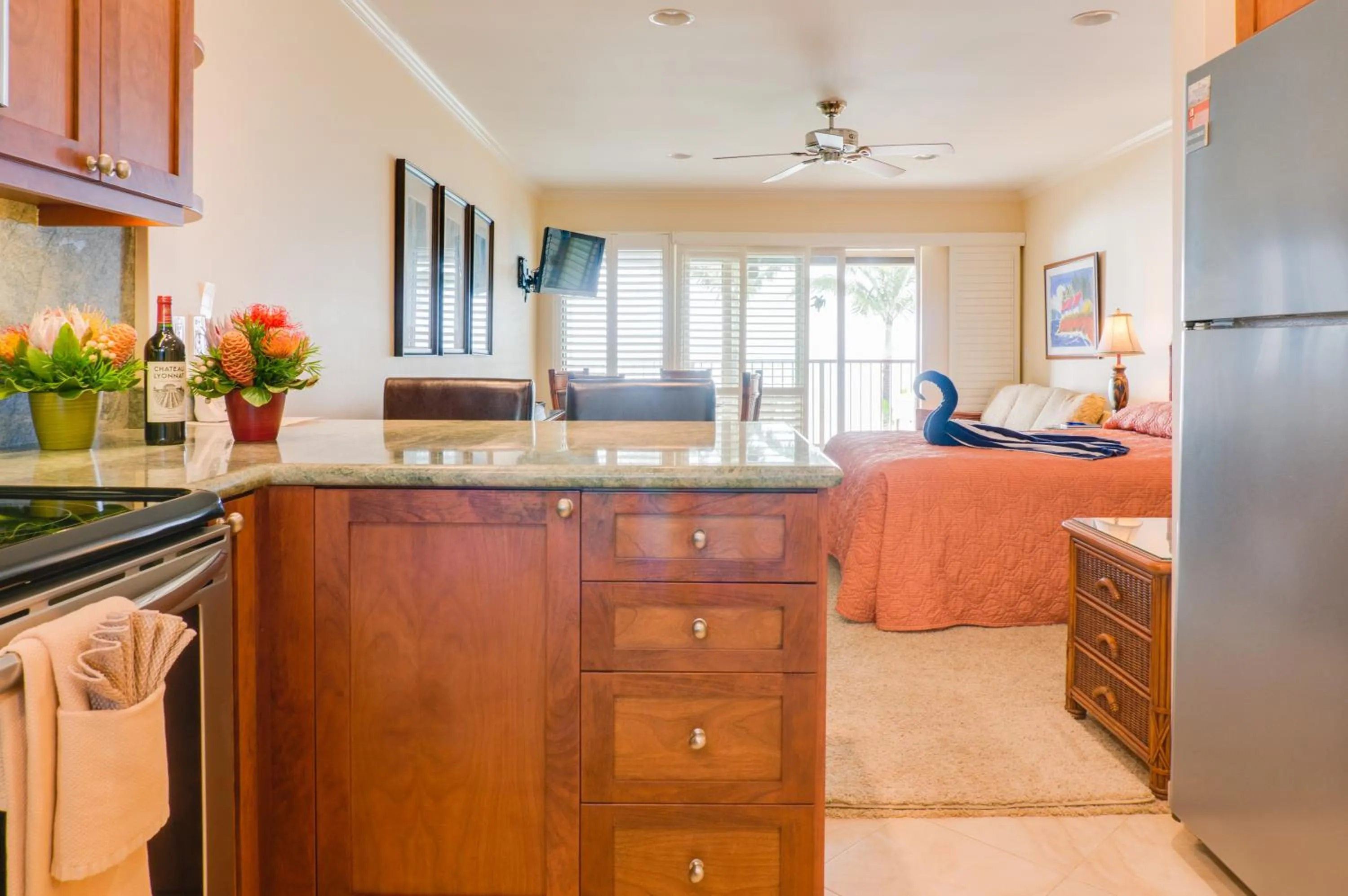 Bed in Hale Napili