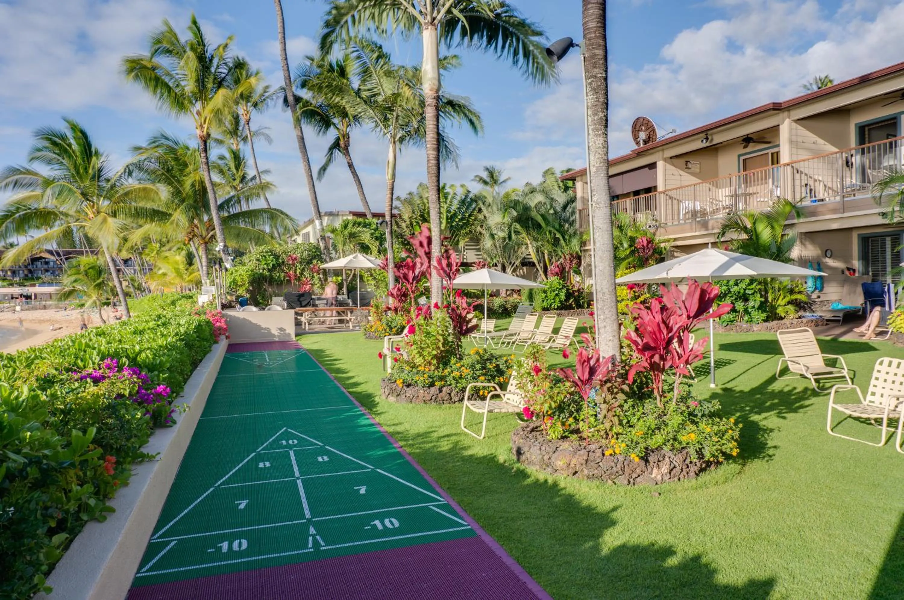 Bird's eye view in Hale Napili