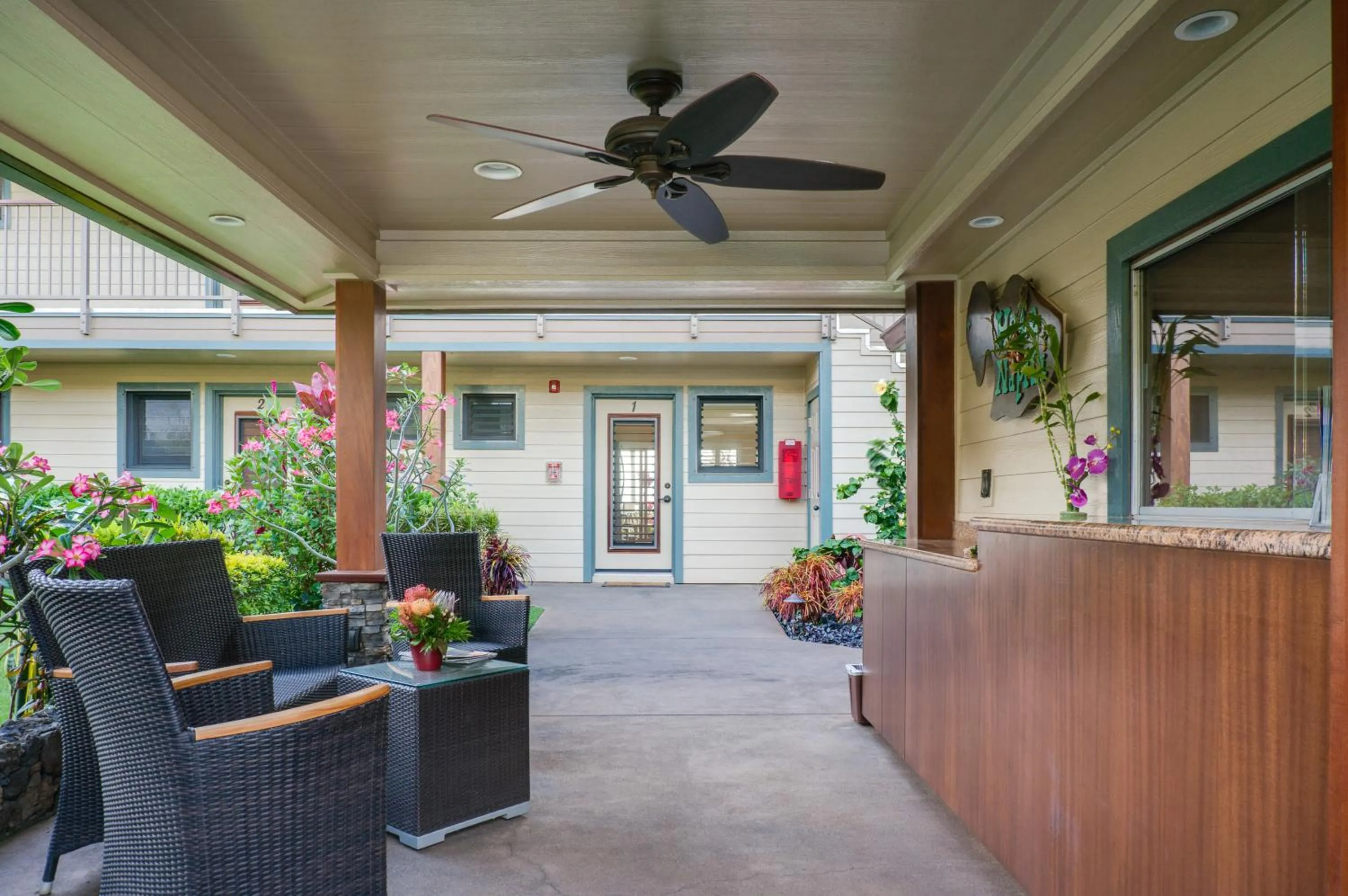 Lobby or reception in Hale Napili