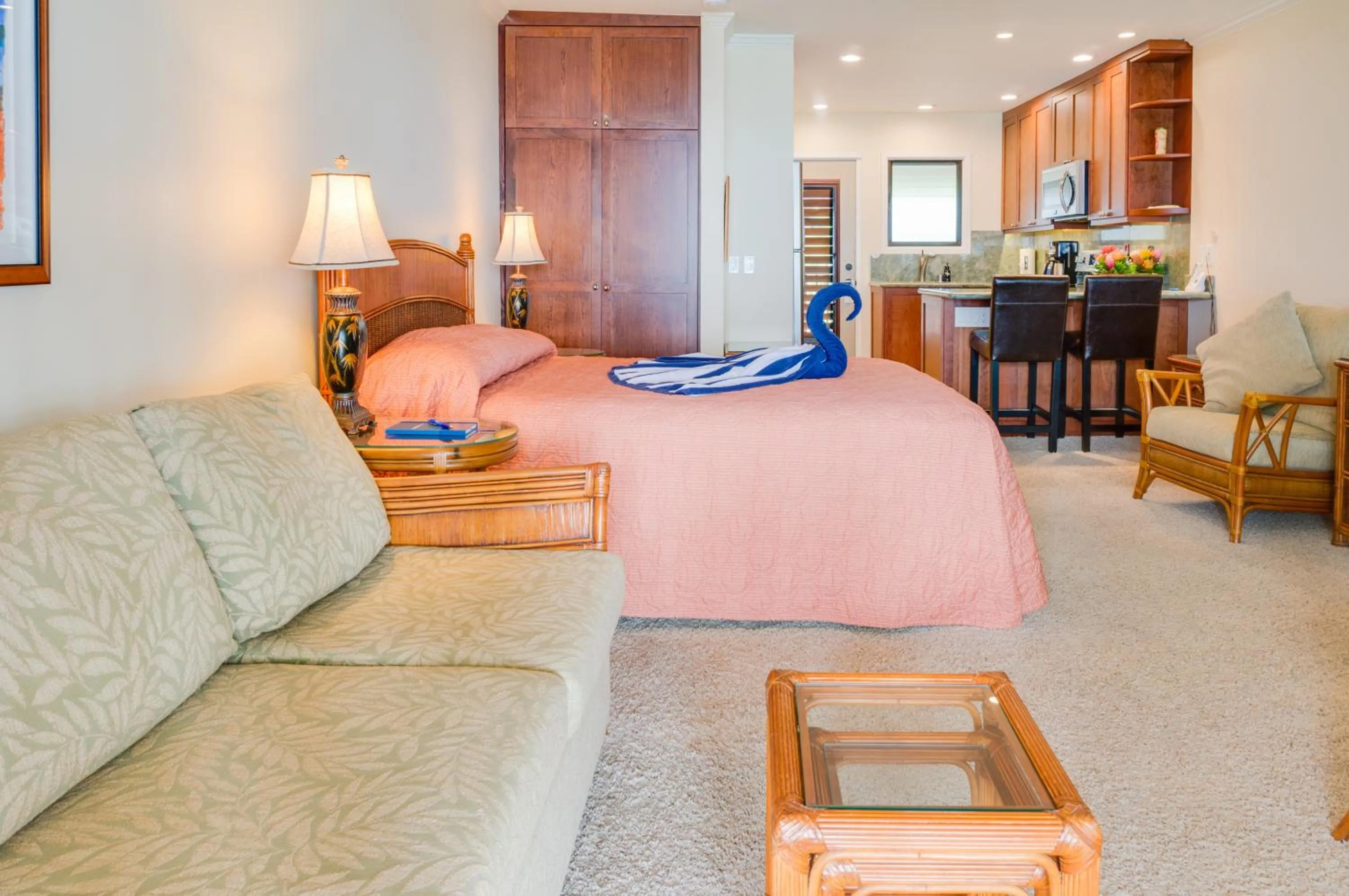 Bed in Hale Napili