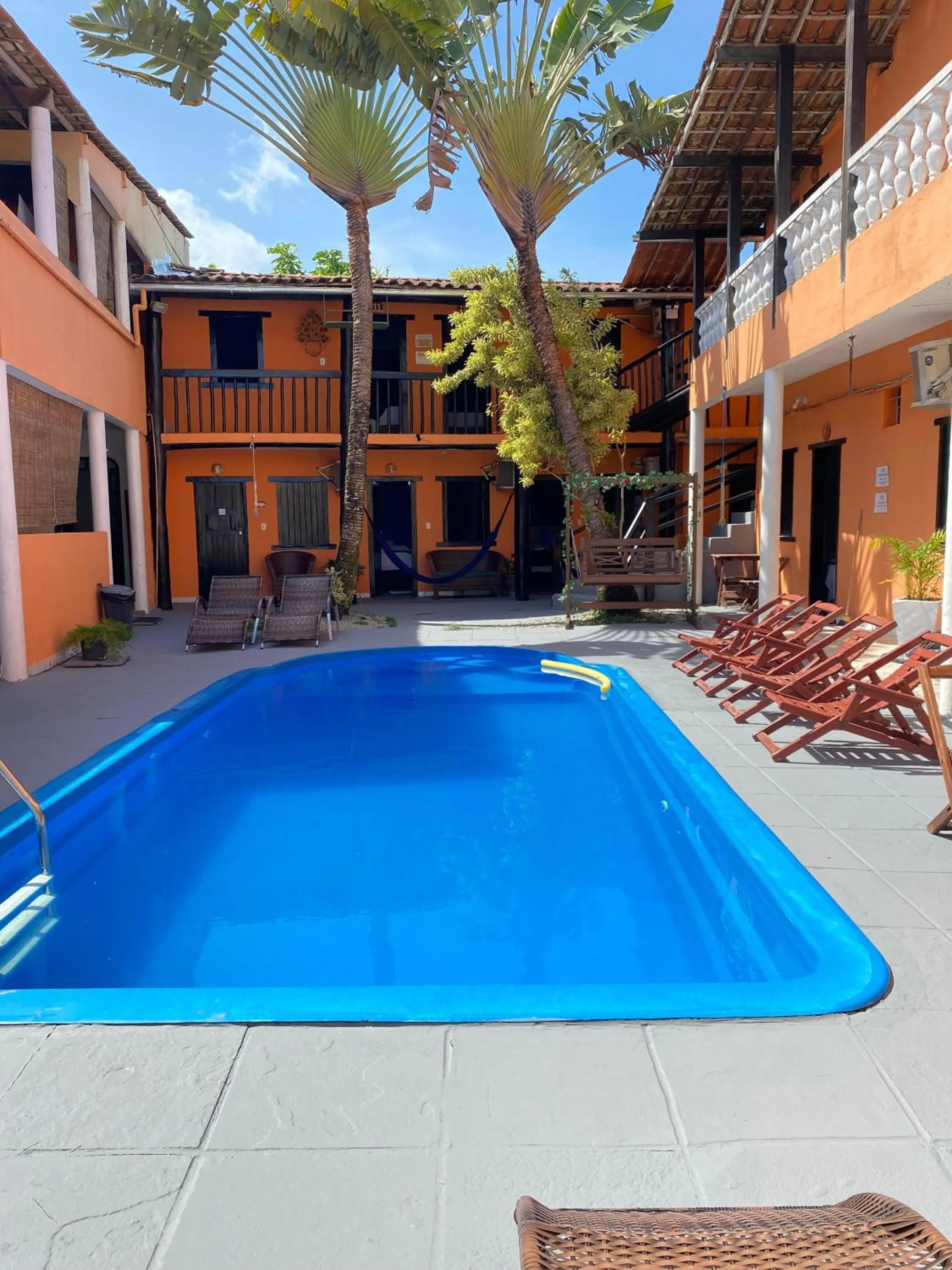 Swimming pool in Pousada Doce Abiu