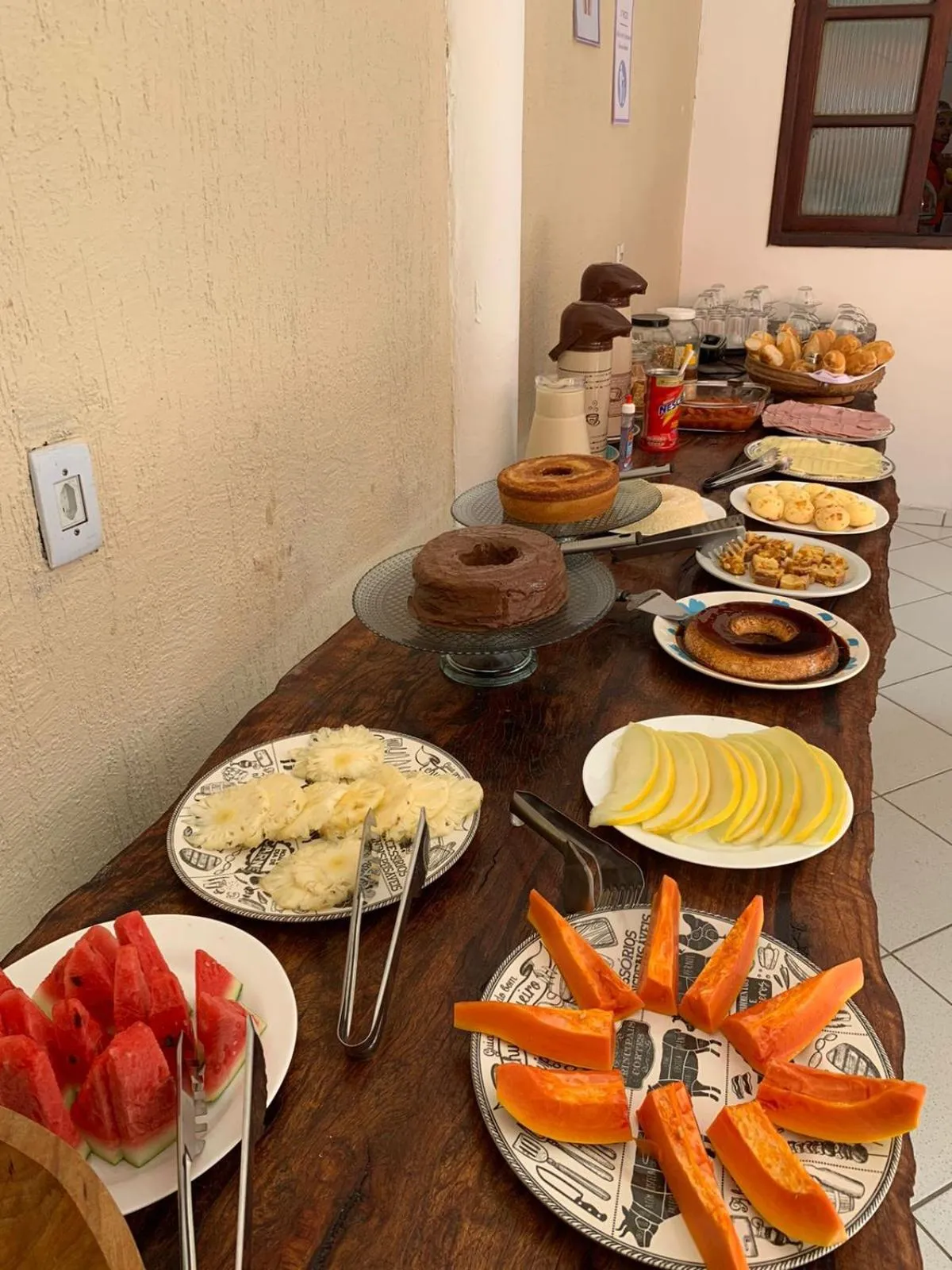 Breakfast in Pousada Doce Abiu