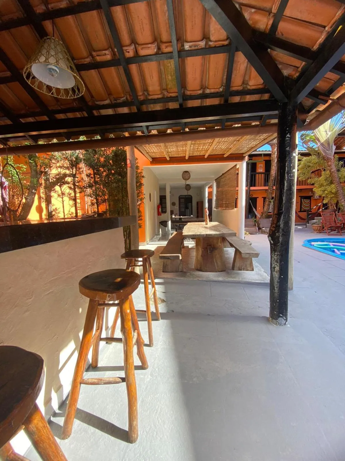 Lounge or bar in Pousada Doce Abiu