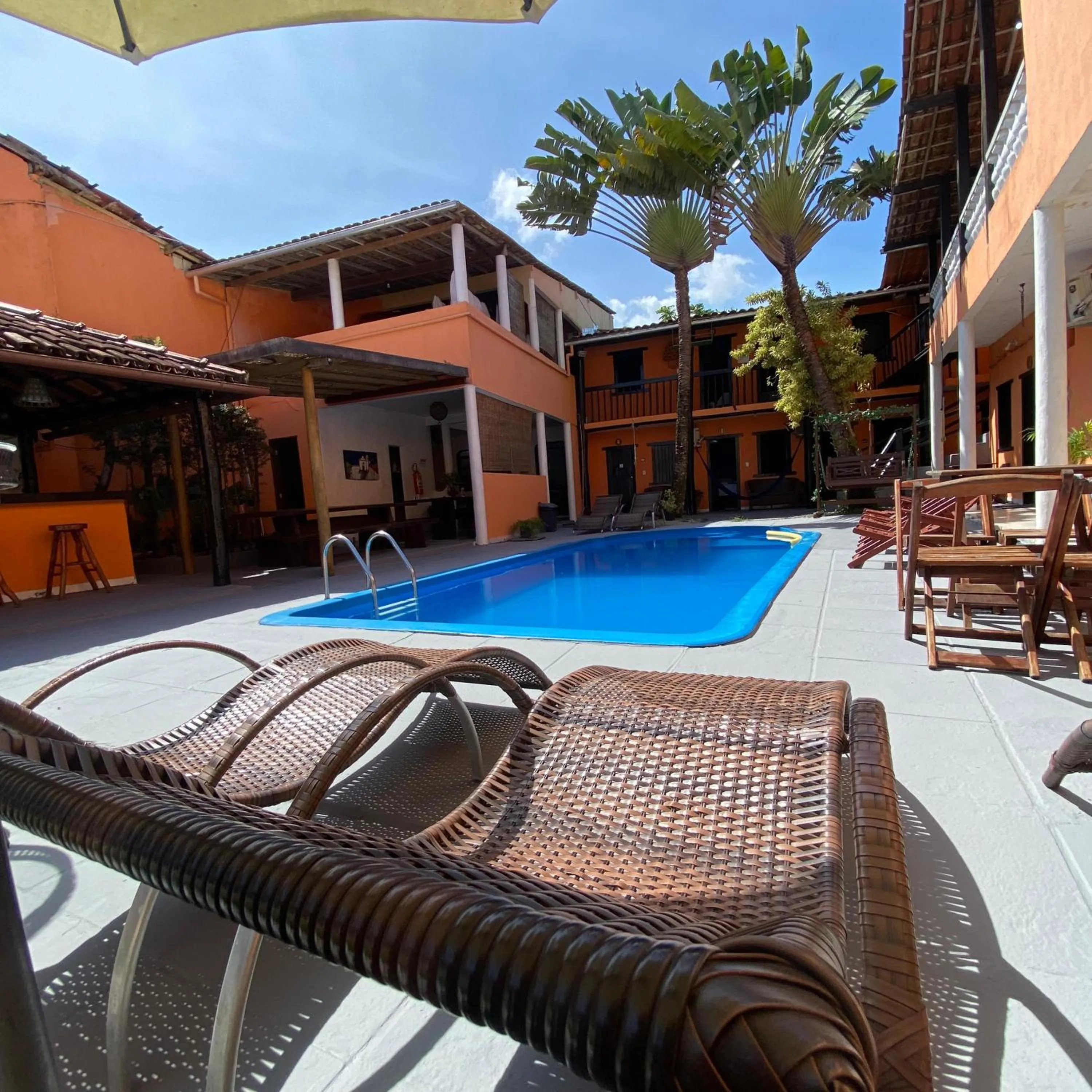 Swimming pool in Pousada Doce Abiu