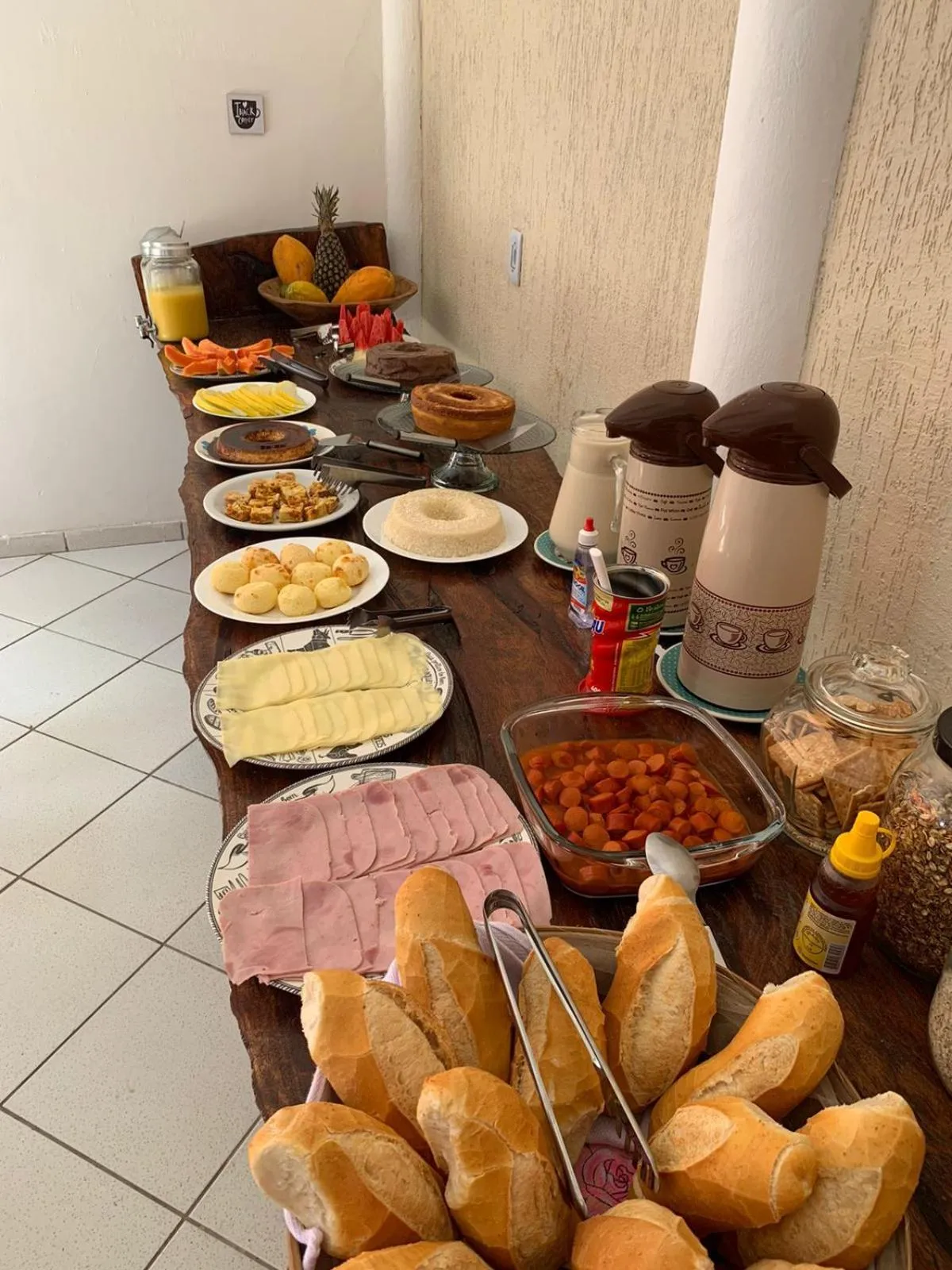 Breakfast in Pousada Doce Abiu