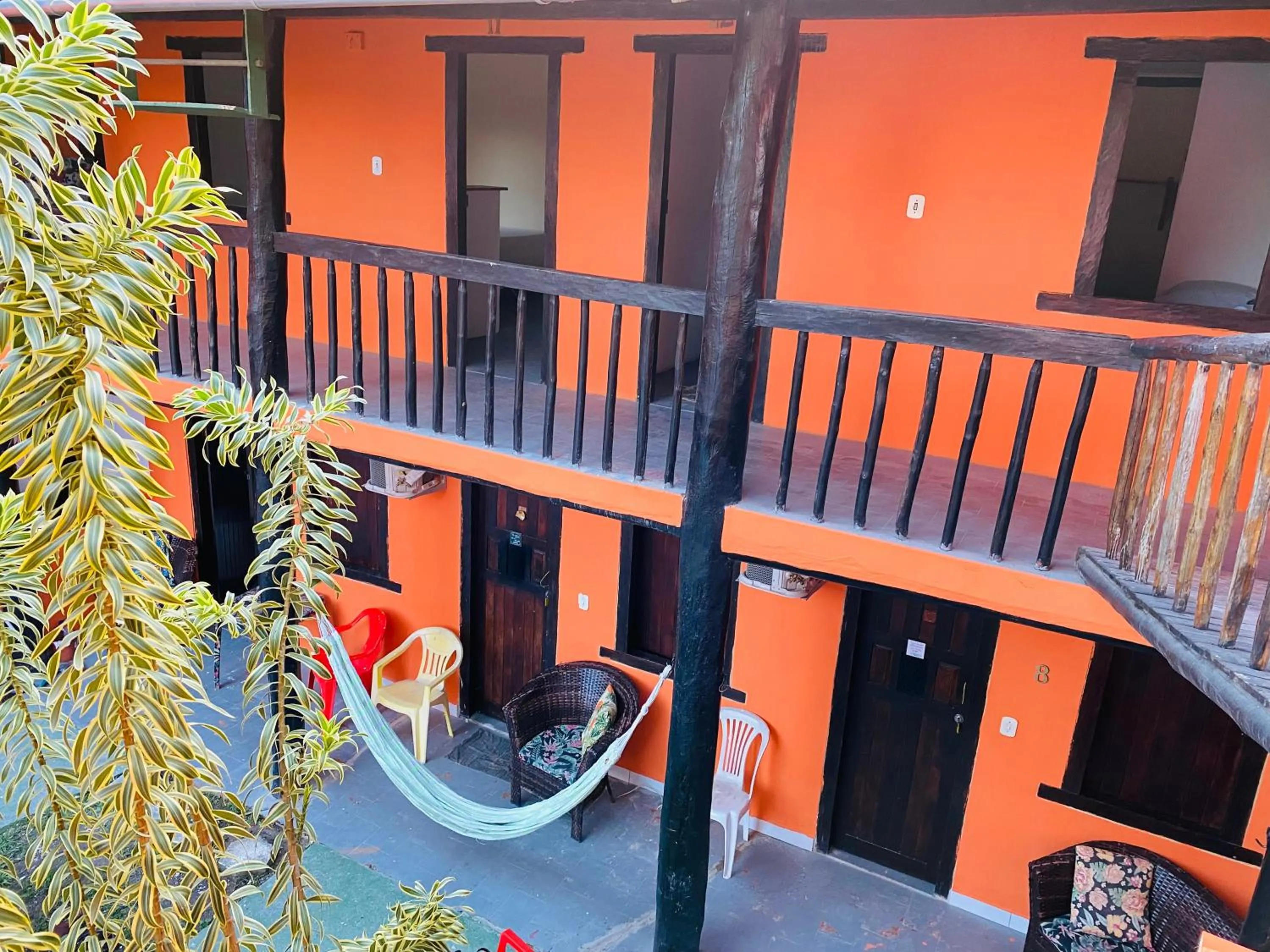 Balcony/Terrace in Pousada Doce Abiu