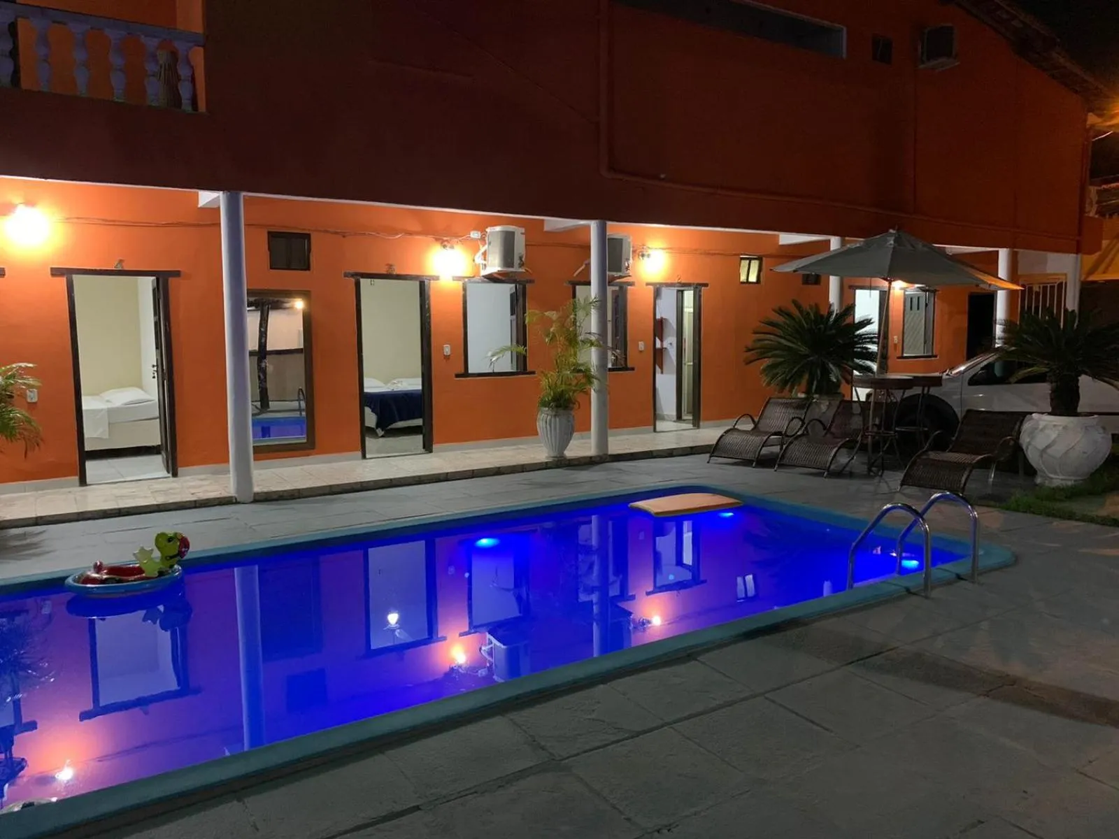 Swimming pool in Pousada Doce Abiu