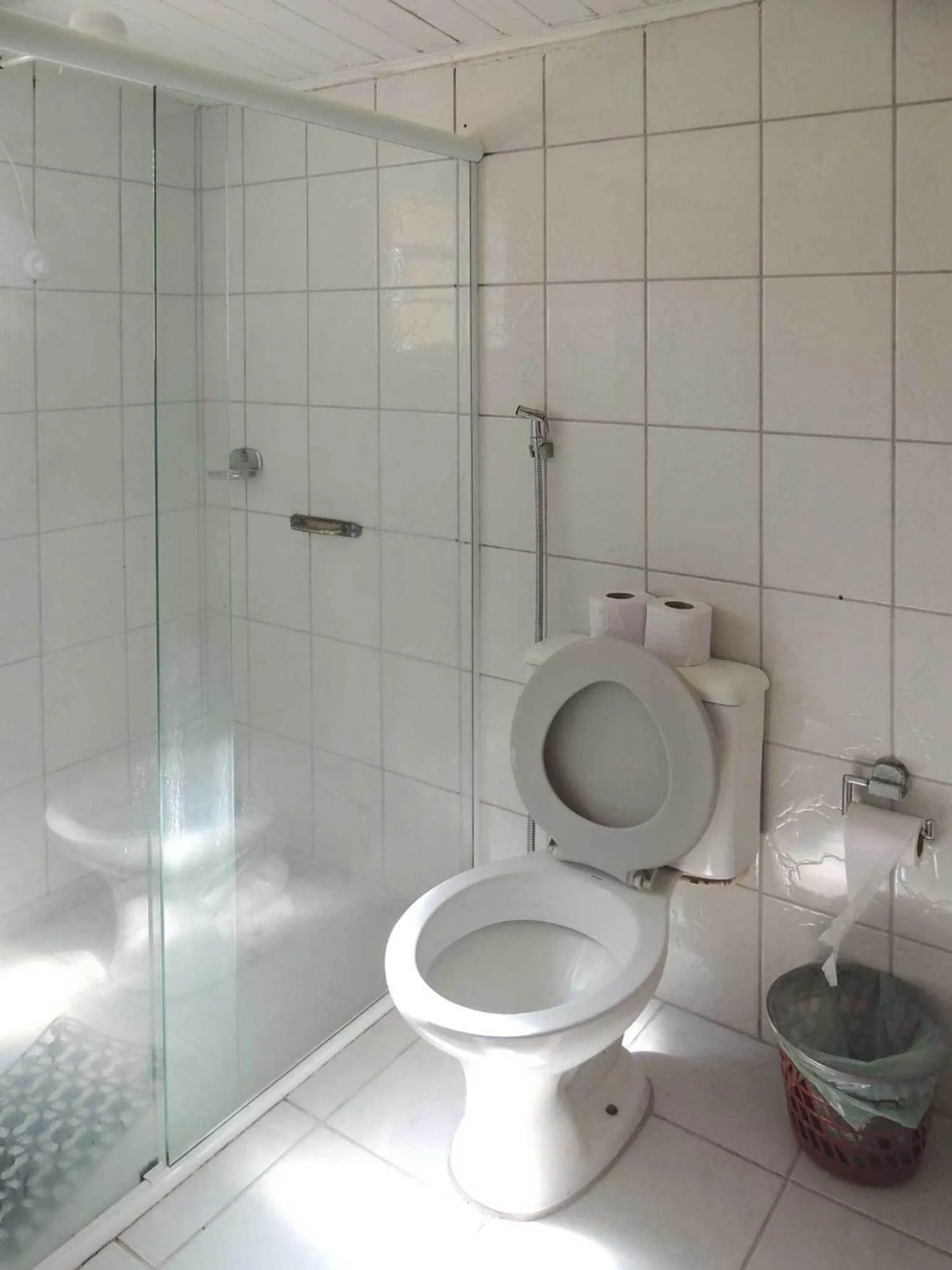 Shower in Pousada Juriti - Eco Hotel