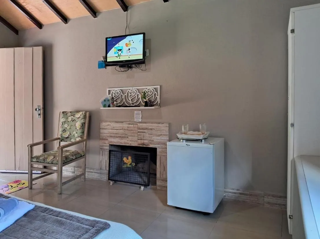 Bed in Pousada Juriti - Eco Hotel