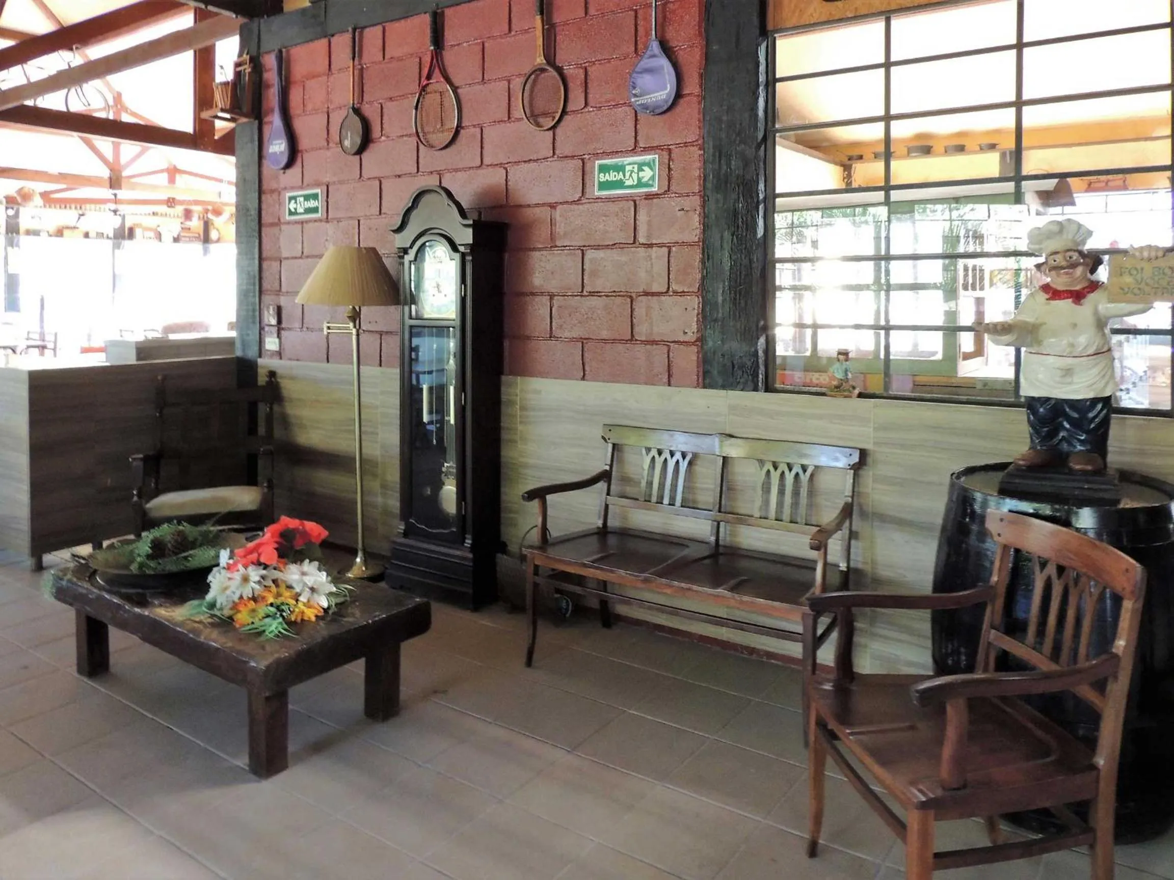 Lobby or reception in Pousada Juriti - Eco Hotel
