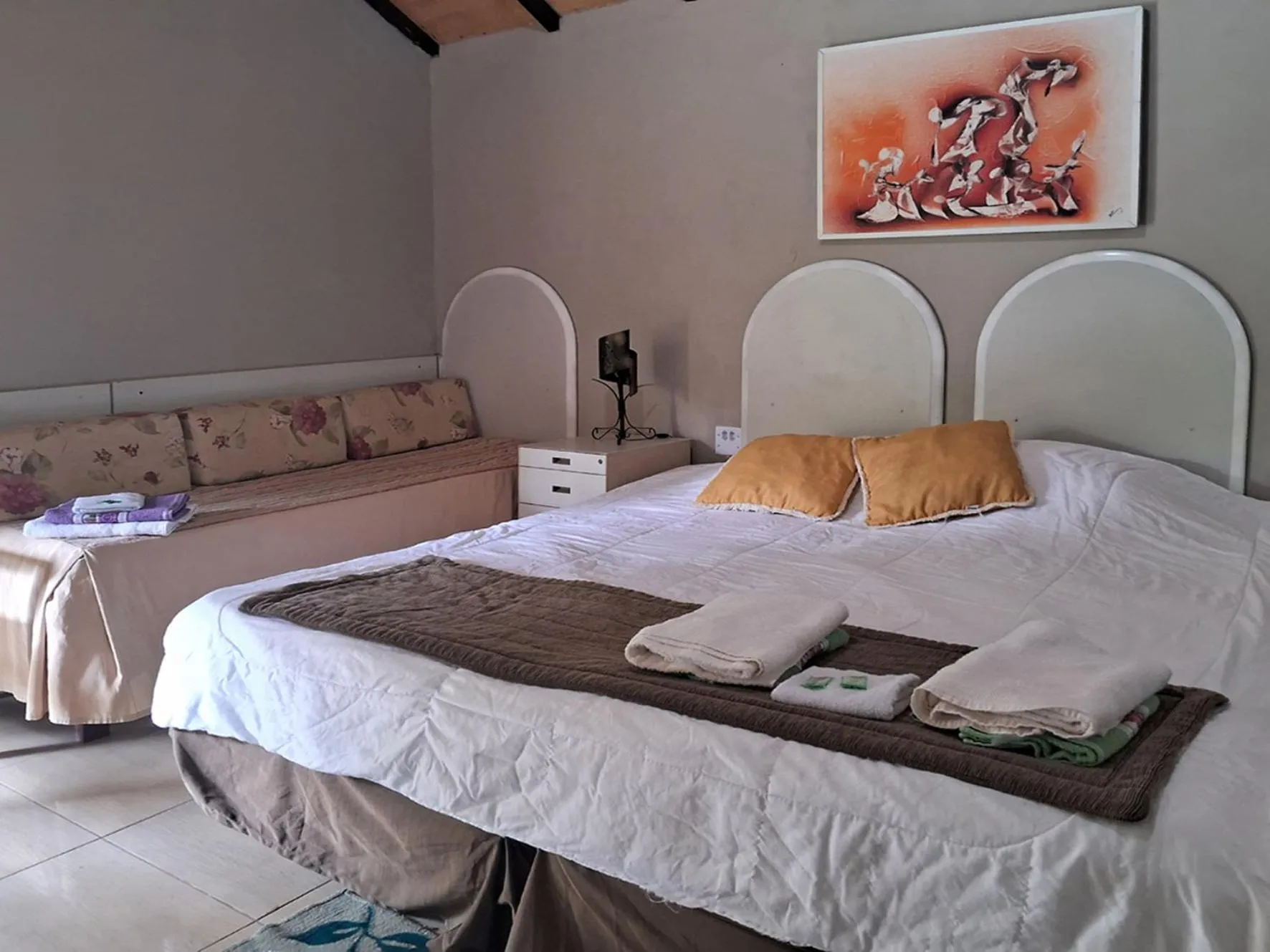 Bed in Pousada Juriti - Eco Hotel