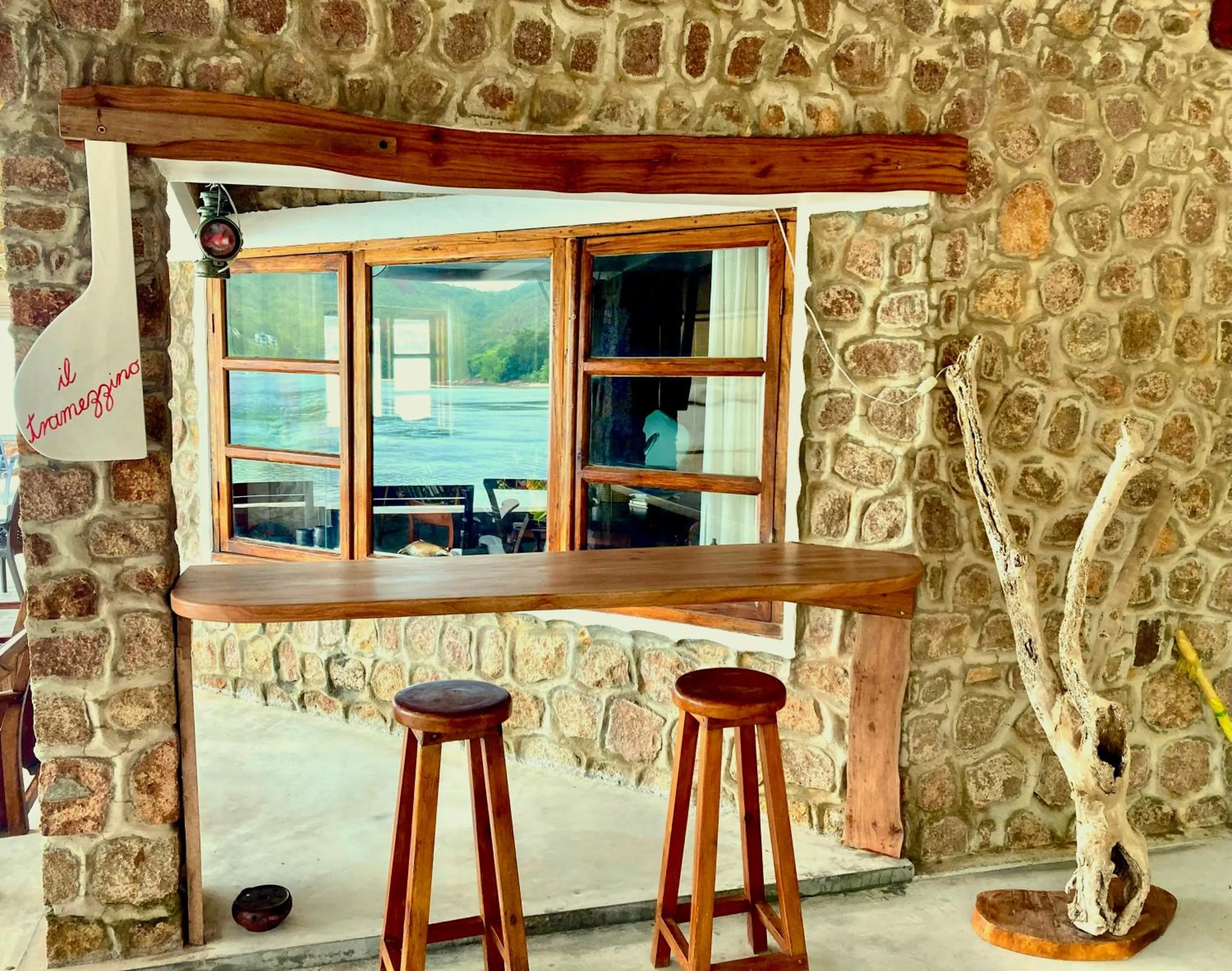 Lounge or bar in La Saline