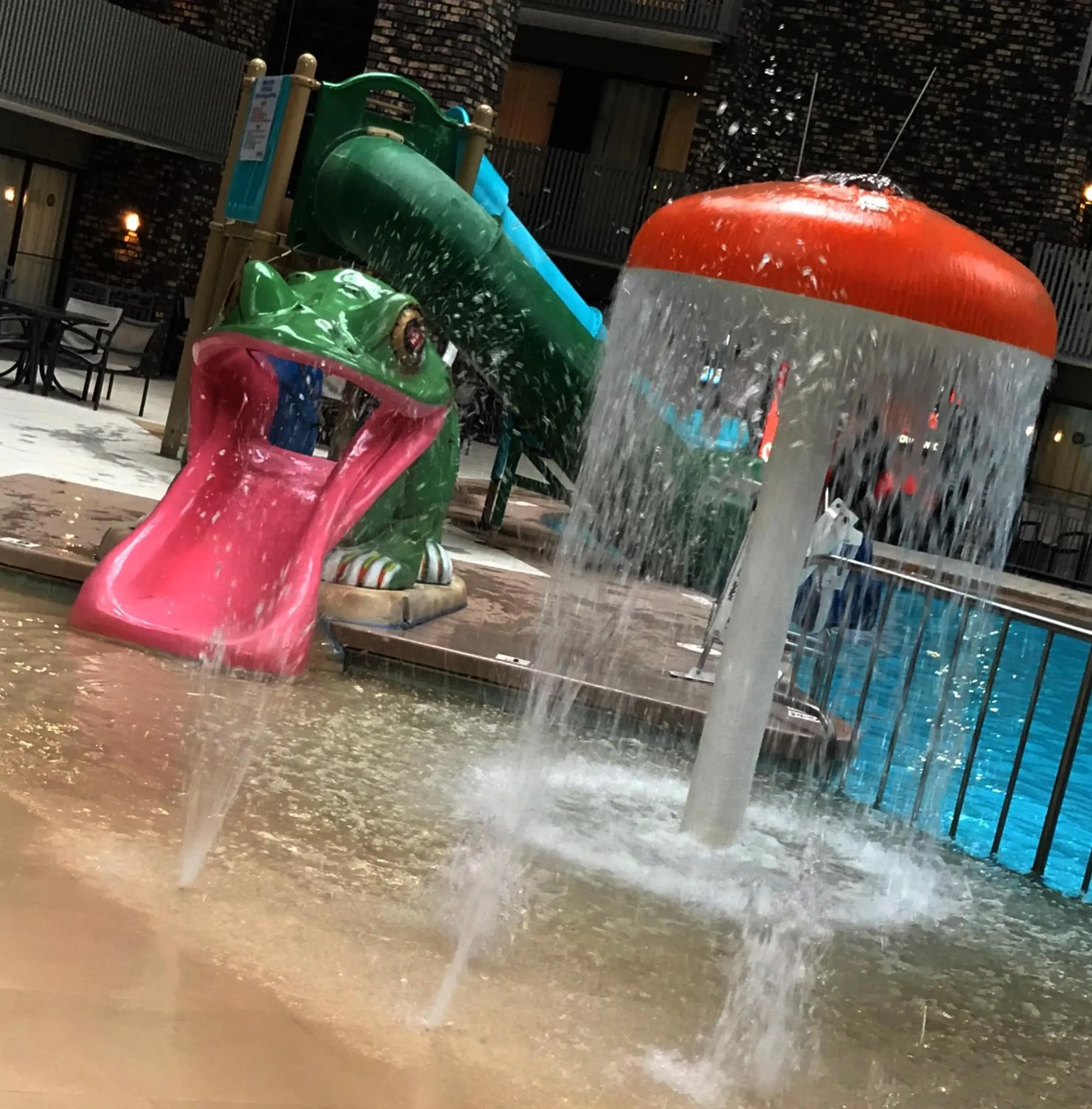 Children play ground, Water Park in Bismarck Hotel and Conference Center