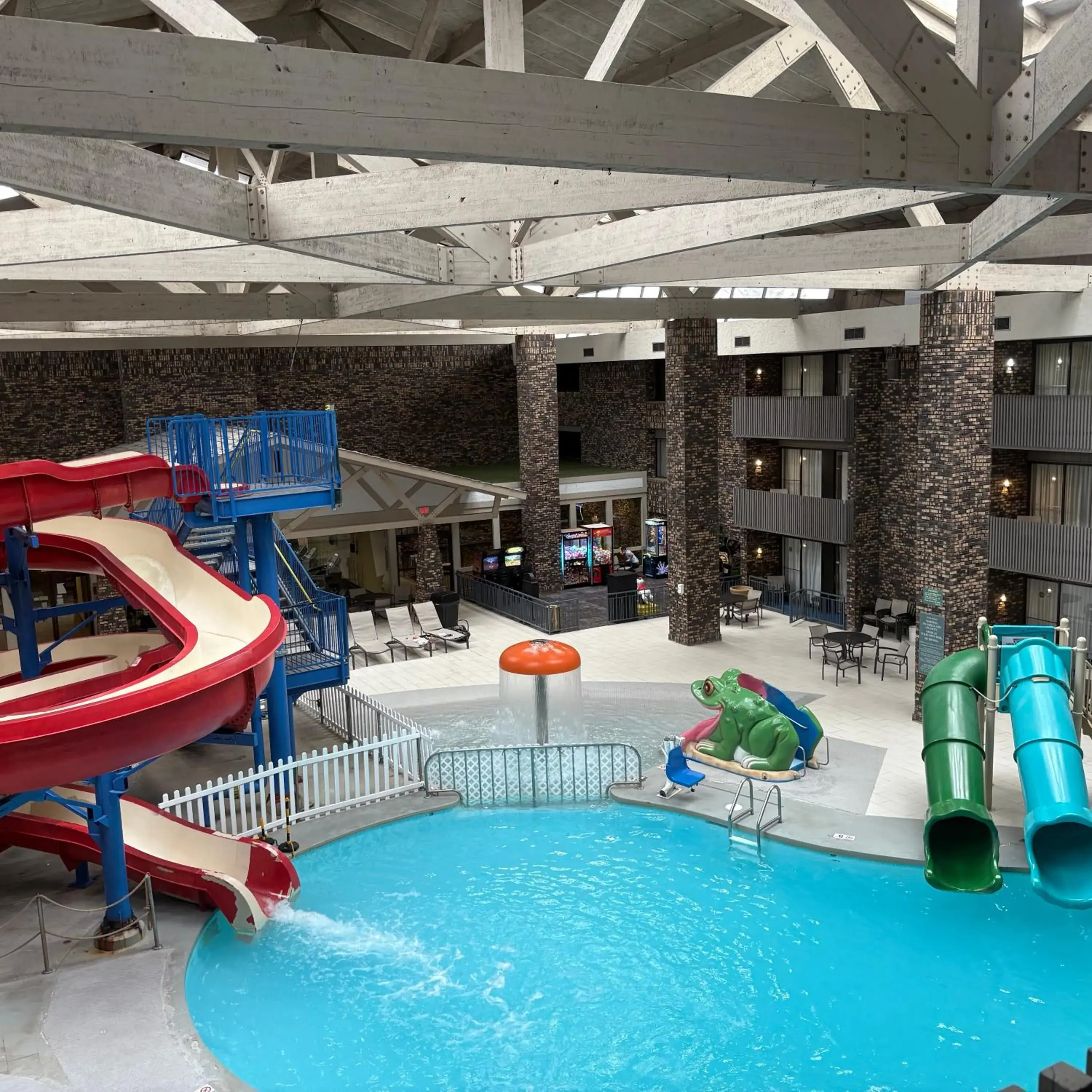 Pool view in Bismarck Hotel and Conference Center Pool view in Bismarck Hotel and Conference Center