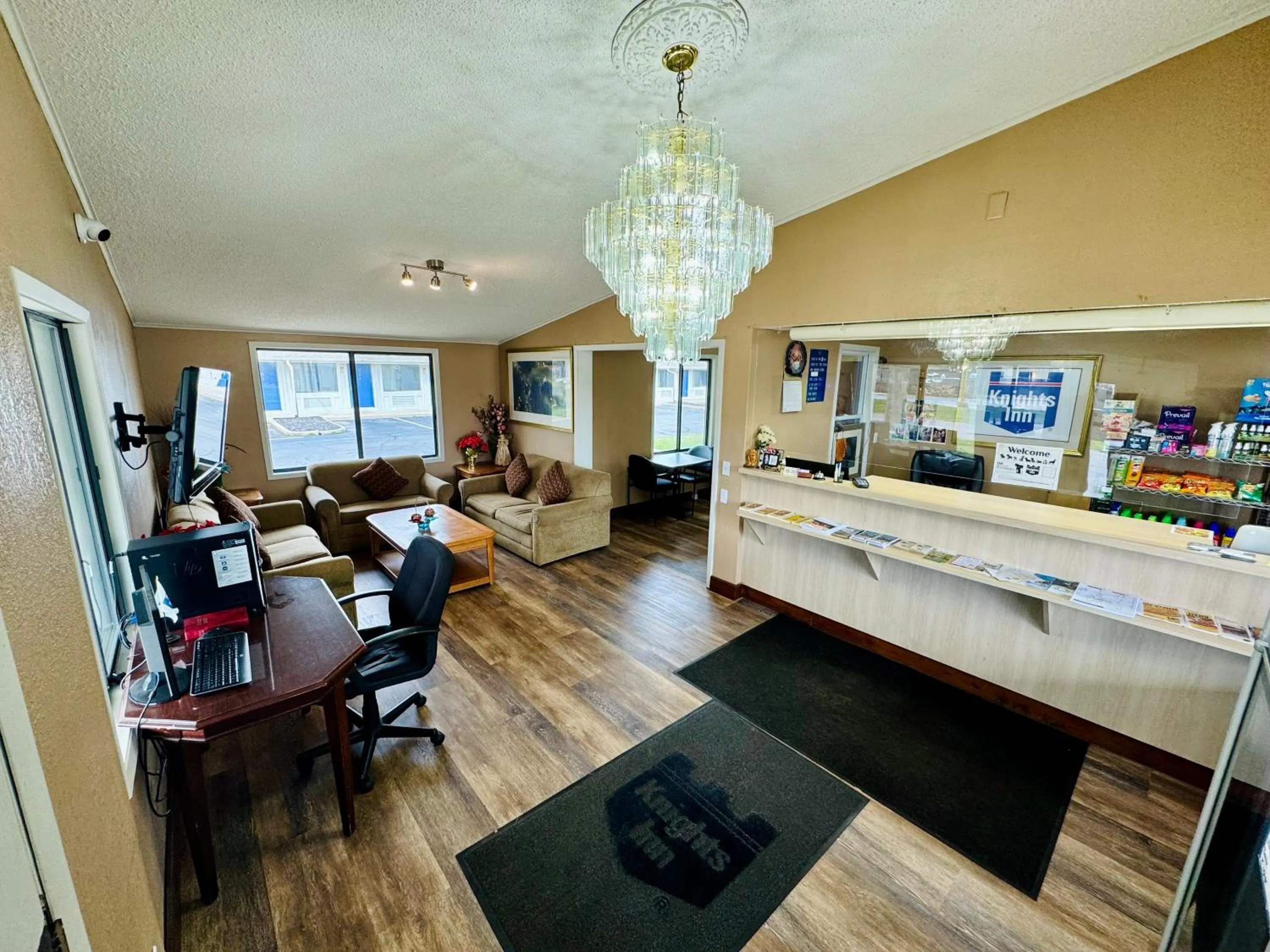 Lobby or reception in Knights Inn Bridgeport Frankenmuth