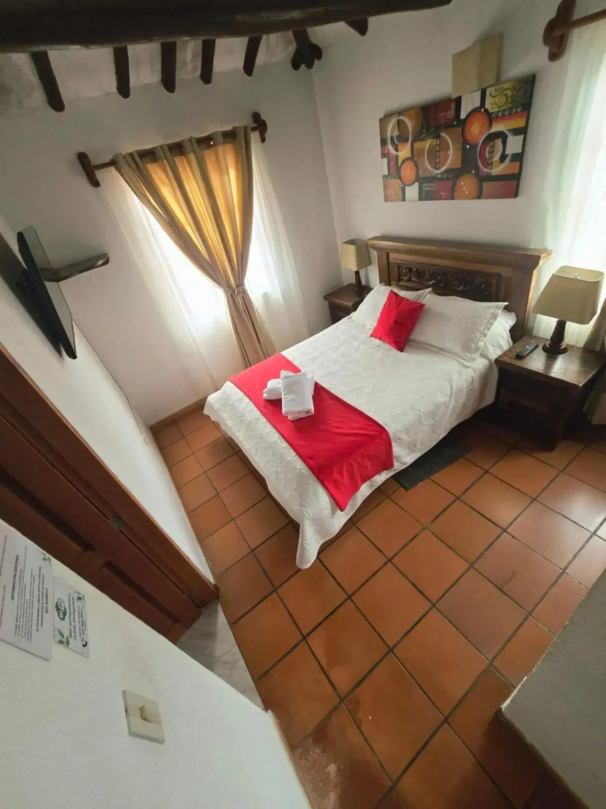 Photo of the whole room, Bed in Aparta Hotel El Refugio de María Photo of the whole room, Bed in Aparta Hotel El Refugio de María