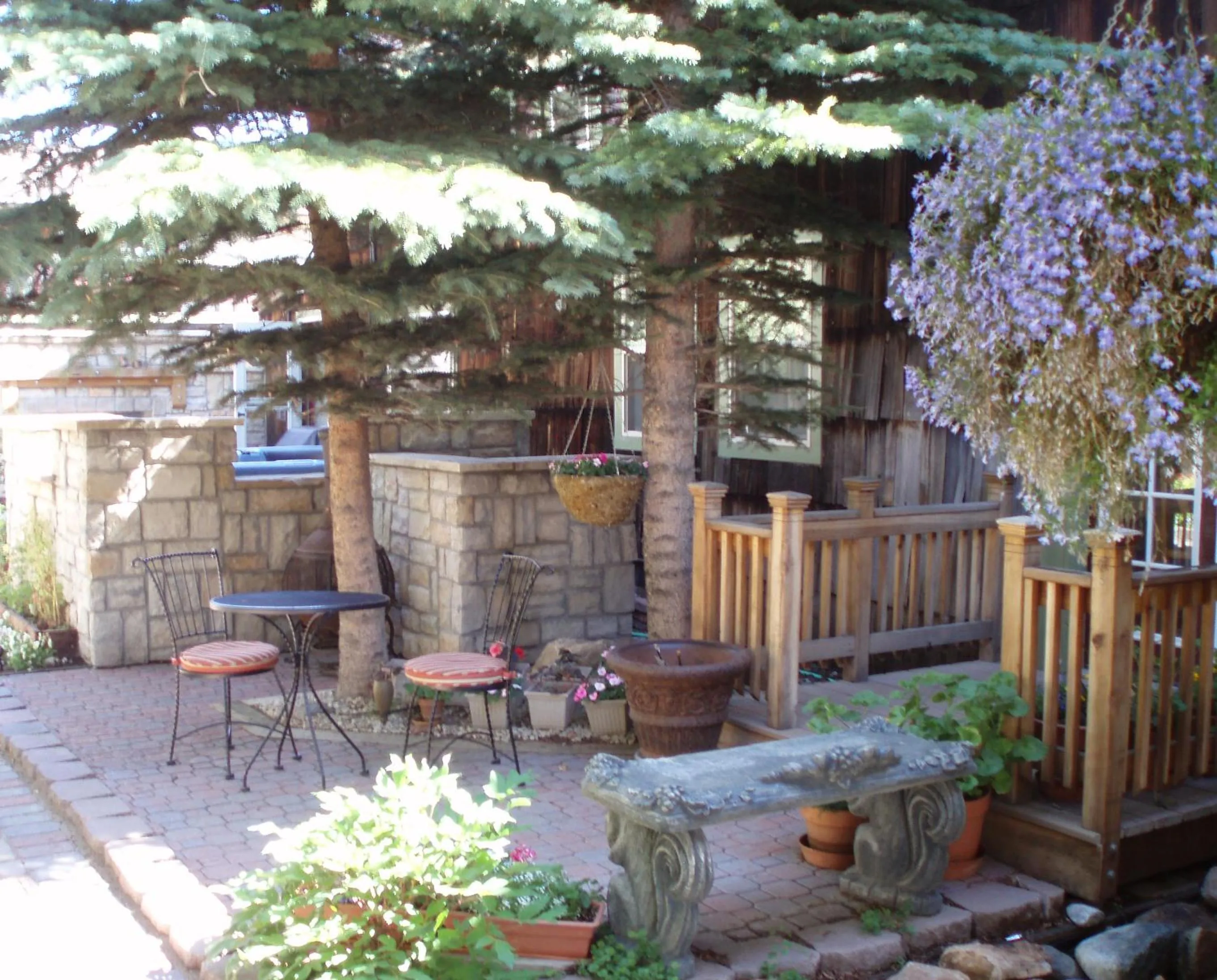 Patio in Frisco Lodge