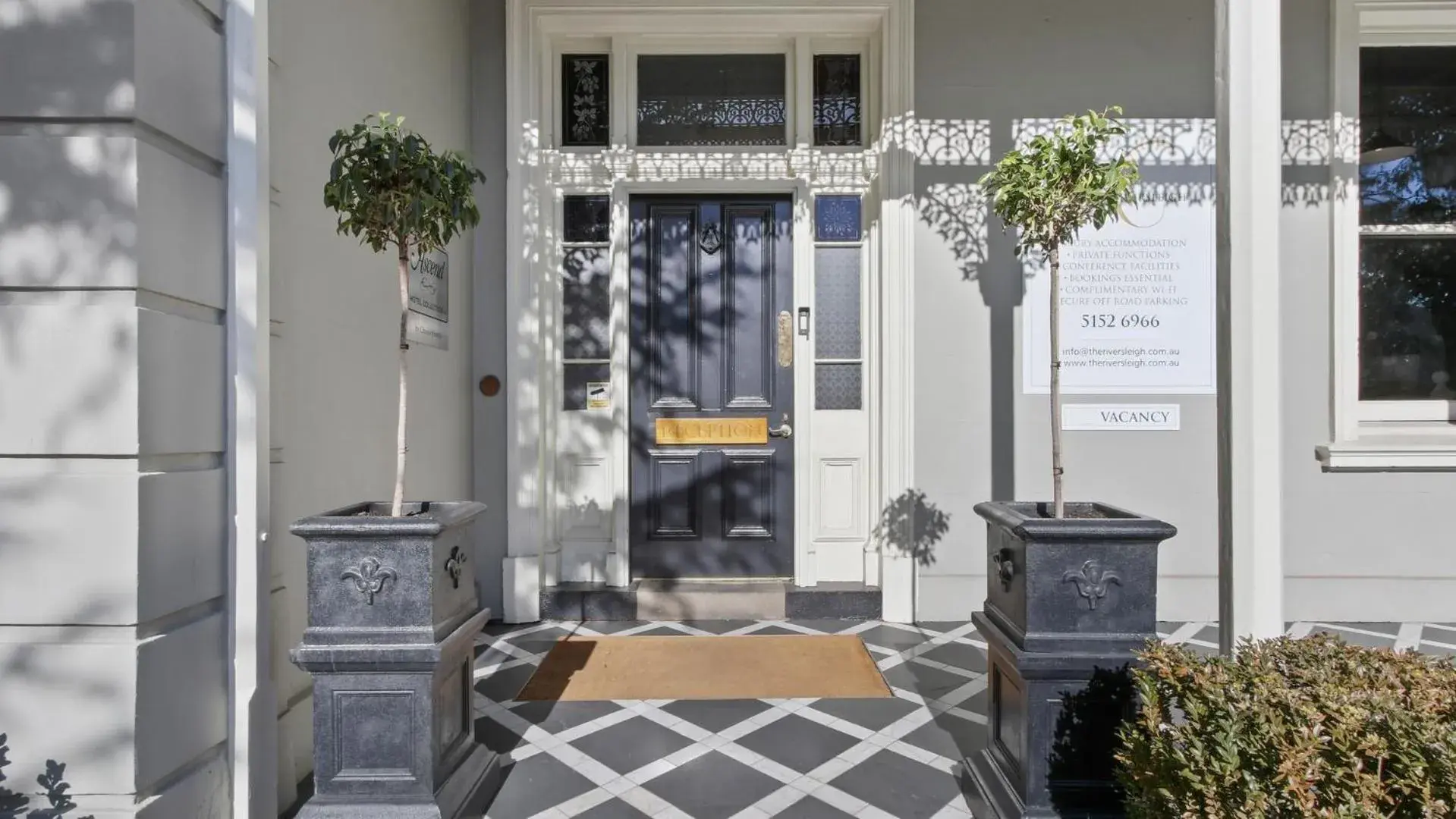 Facade/entrance in The Riversleigh Facade/entrance in The Riversleigh